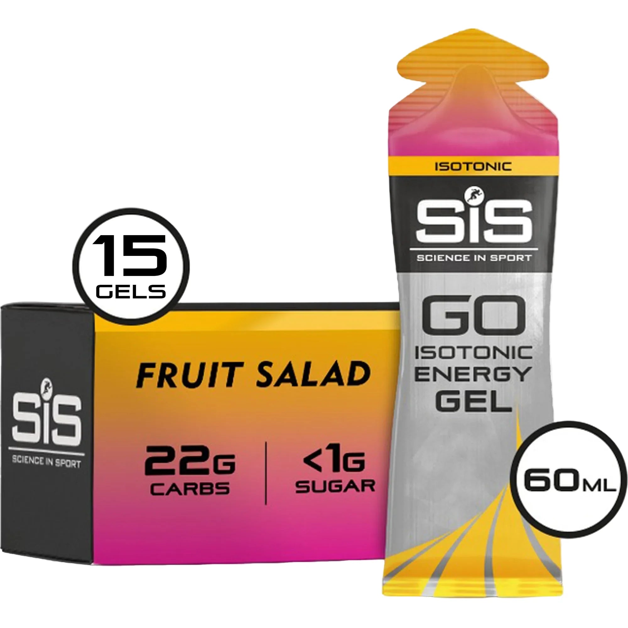 SiS GO Isotonic Energy Gel Macedonia 15 pezzi