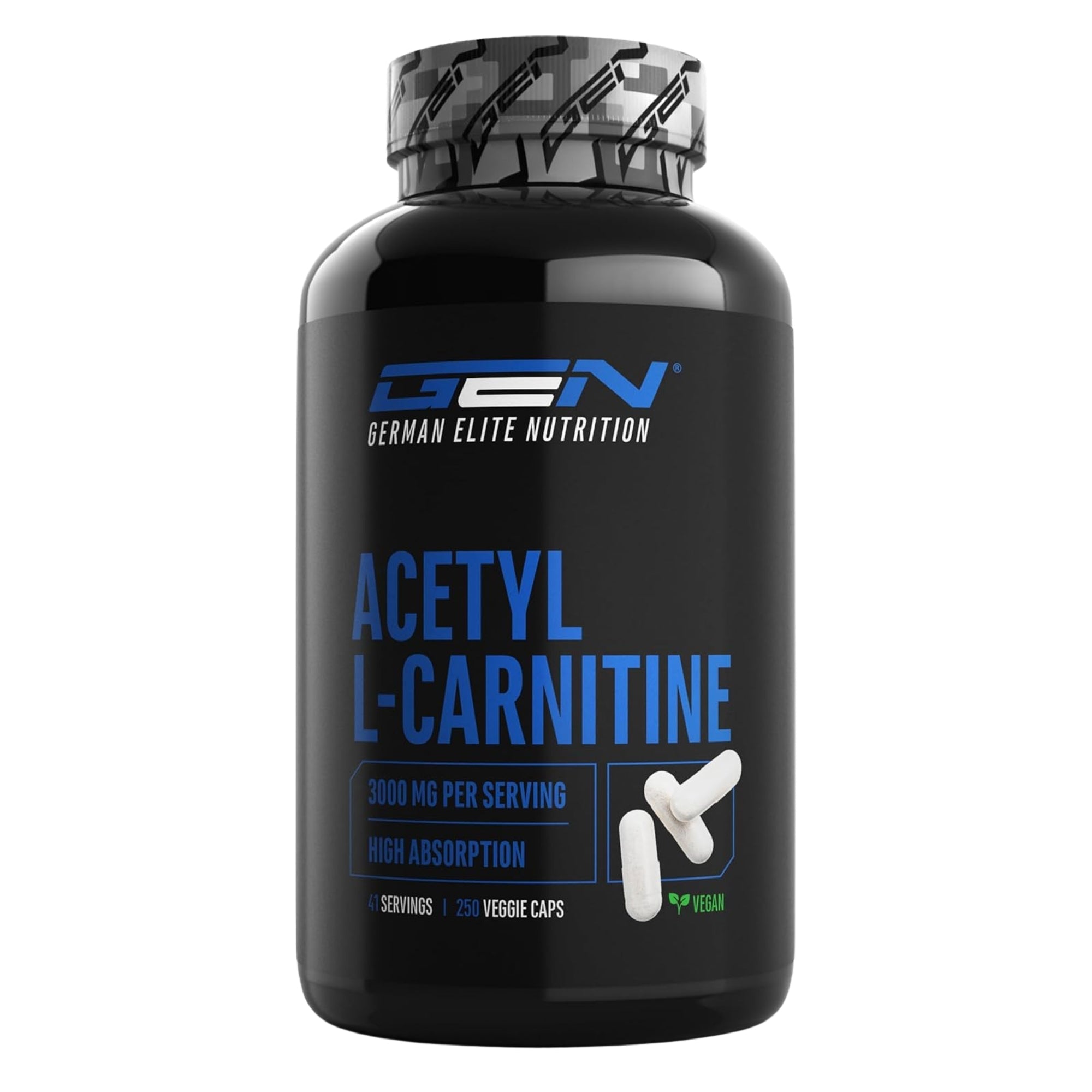 Acetil L-Carnitina 3000mg | 250 capsule | German Elite Nutrition