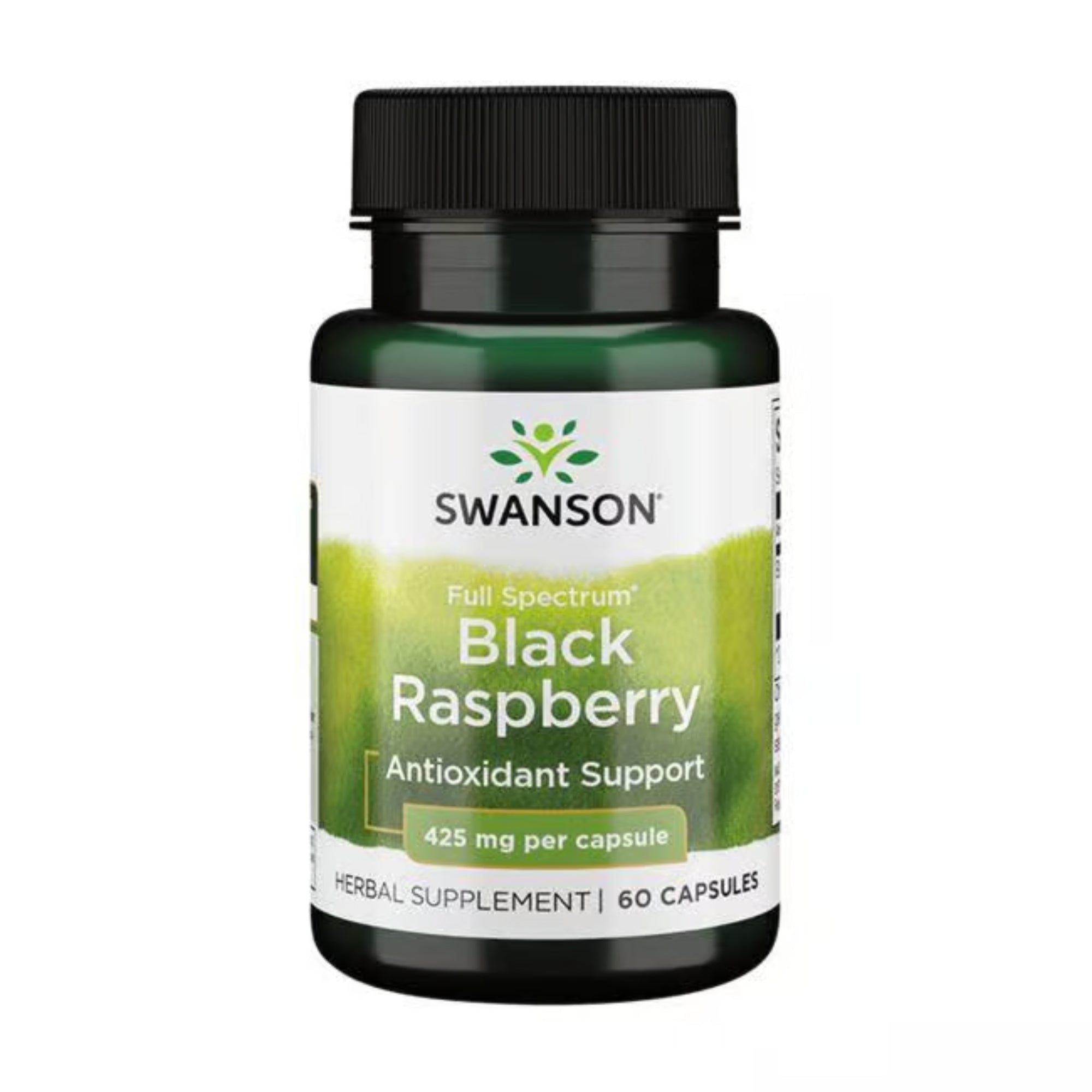 Swanson Lampone Nero (Full Spectrum Black Raspberry 425 mg) 60 capsule - integratore alimentare
