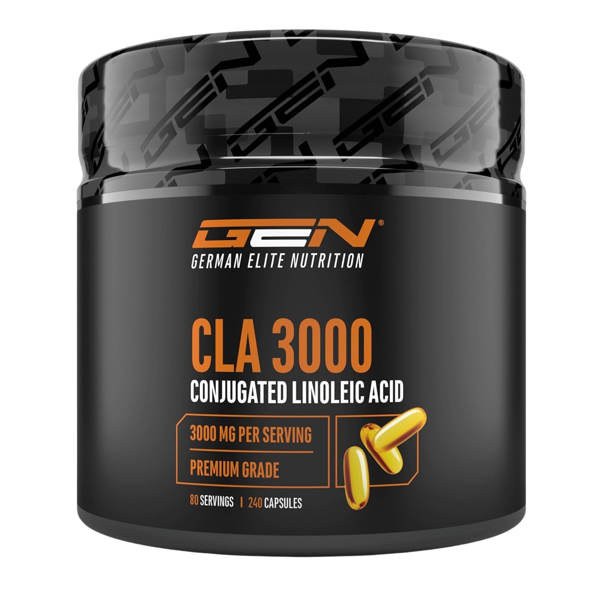 CLA (Acido Linoleico Coniugato) 1000mg | 240 Softgel | German Elite Nutrition