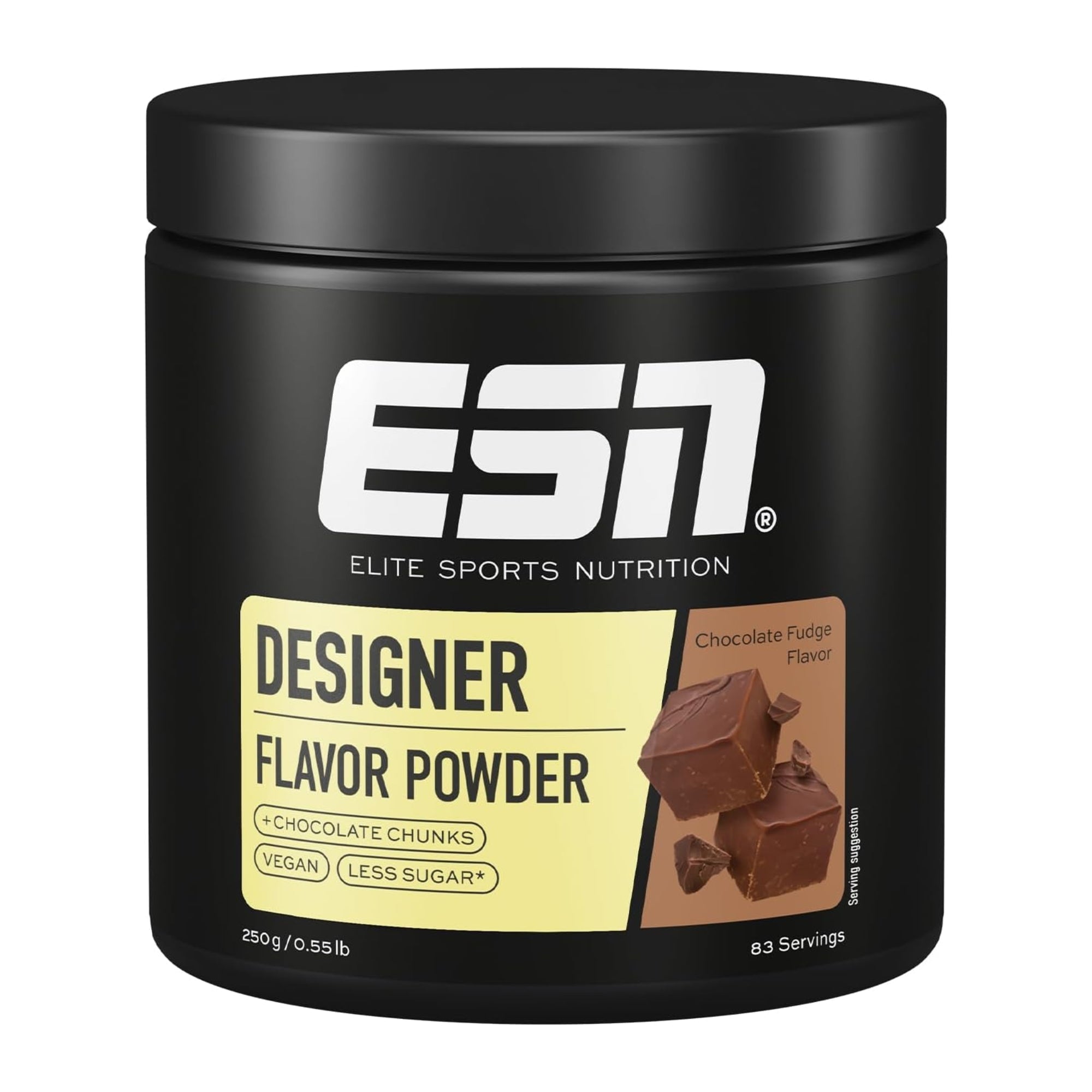 ESN Flavor Powder gusto Chocolate Fudge