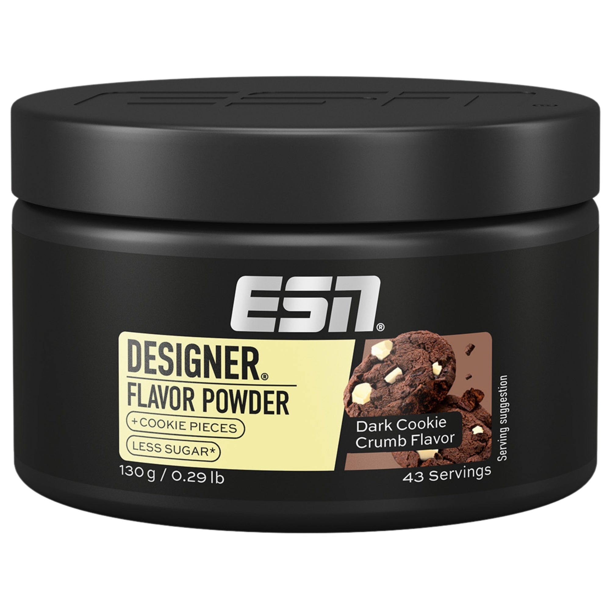 ESN Designer Flavor Powder Dark Cookie Crumb 130 g 43 porzioni