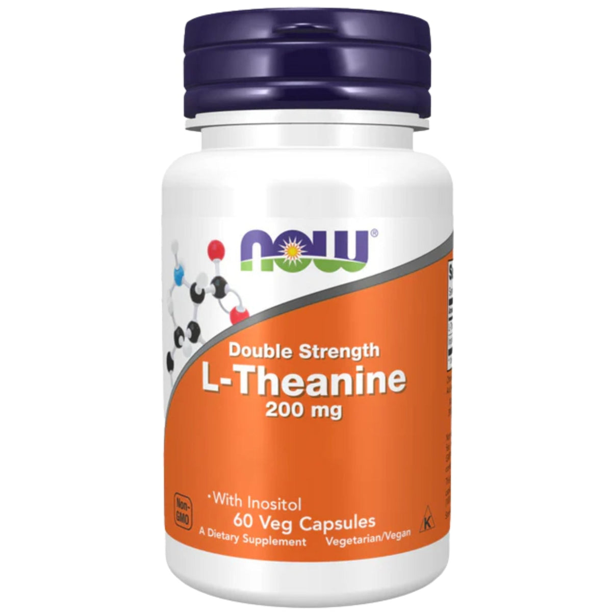 L-Teanina 200 mg | 60 capsule vegetariane | NOW Foods