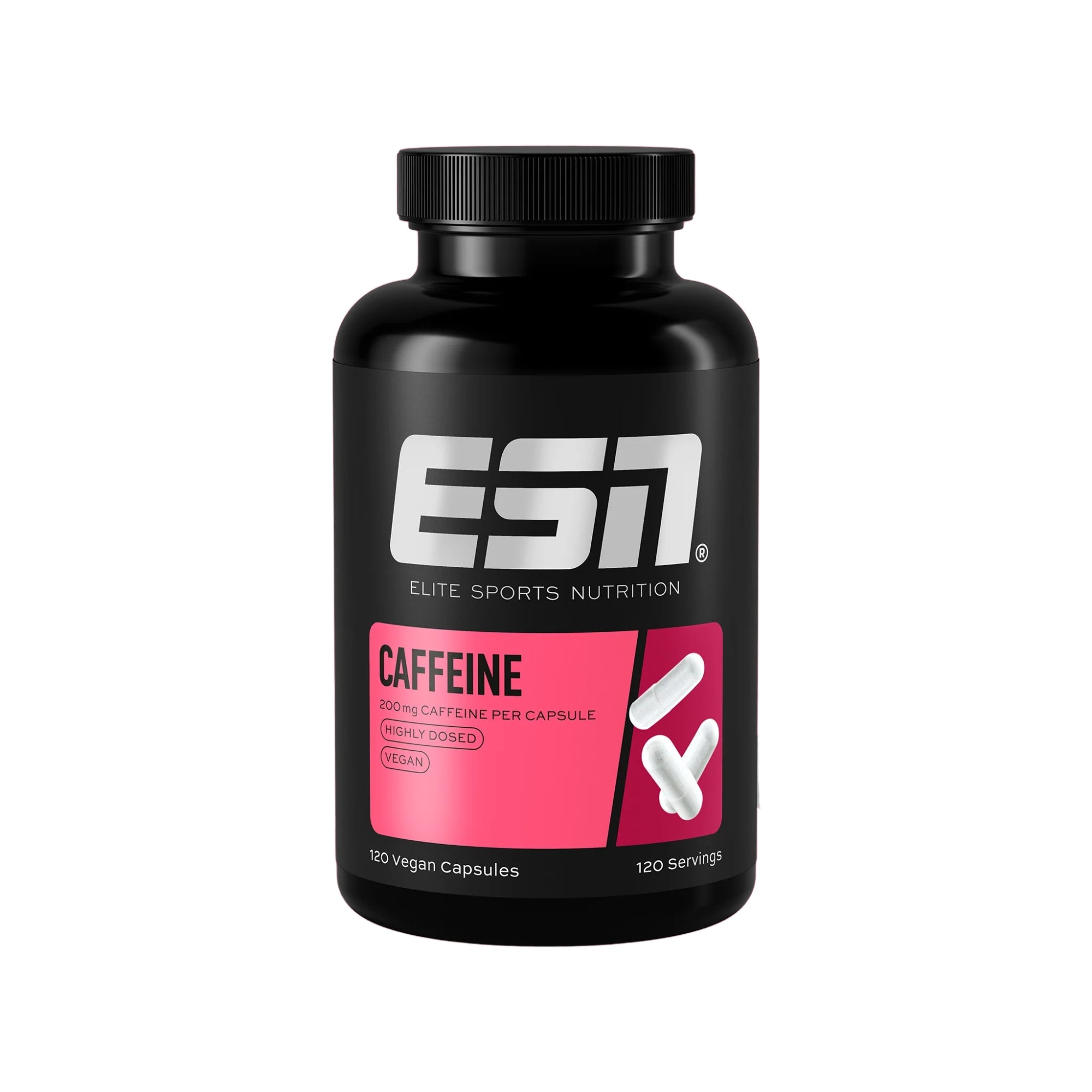 ESN Caffeine Caps 200 mg di caffeina 120 capsule