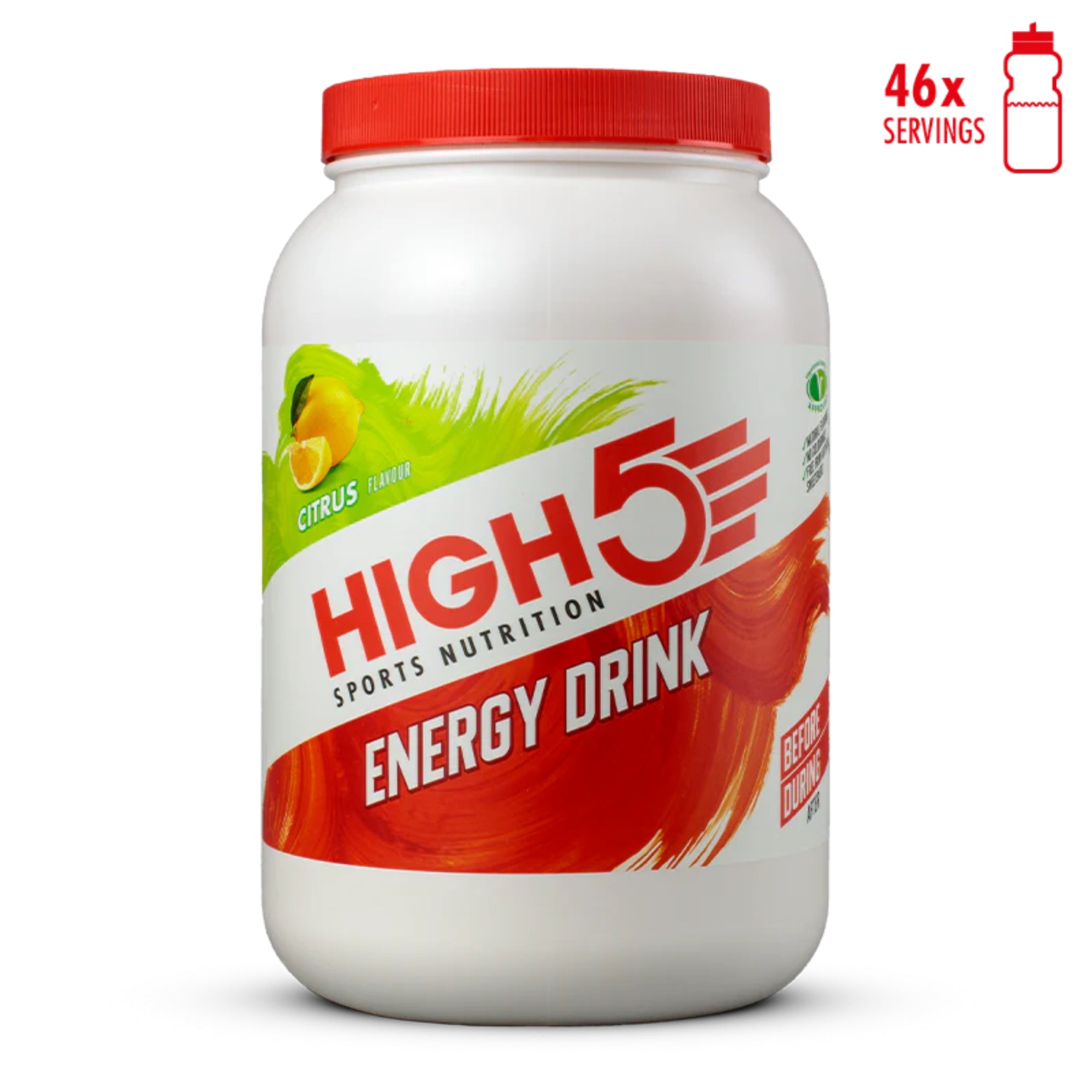 HIGH5 Energy Drink Citrus | Polvere carboidrati-elettroliti