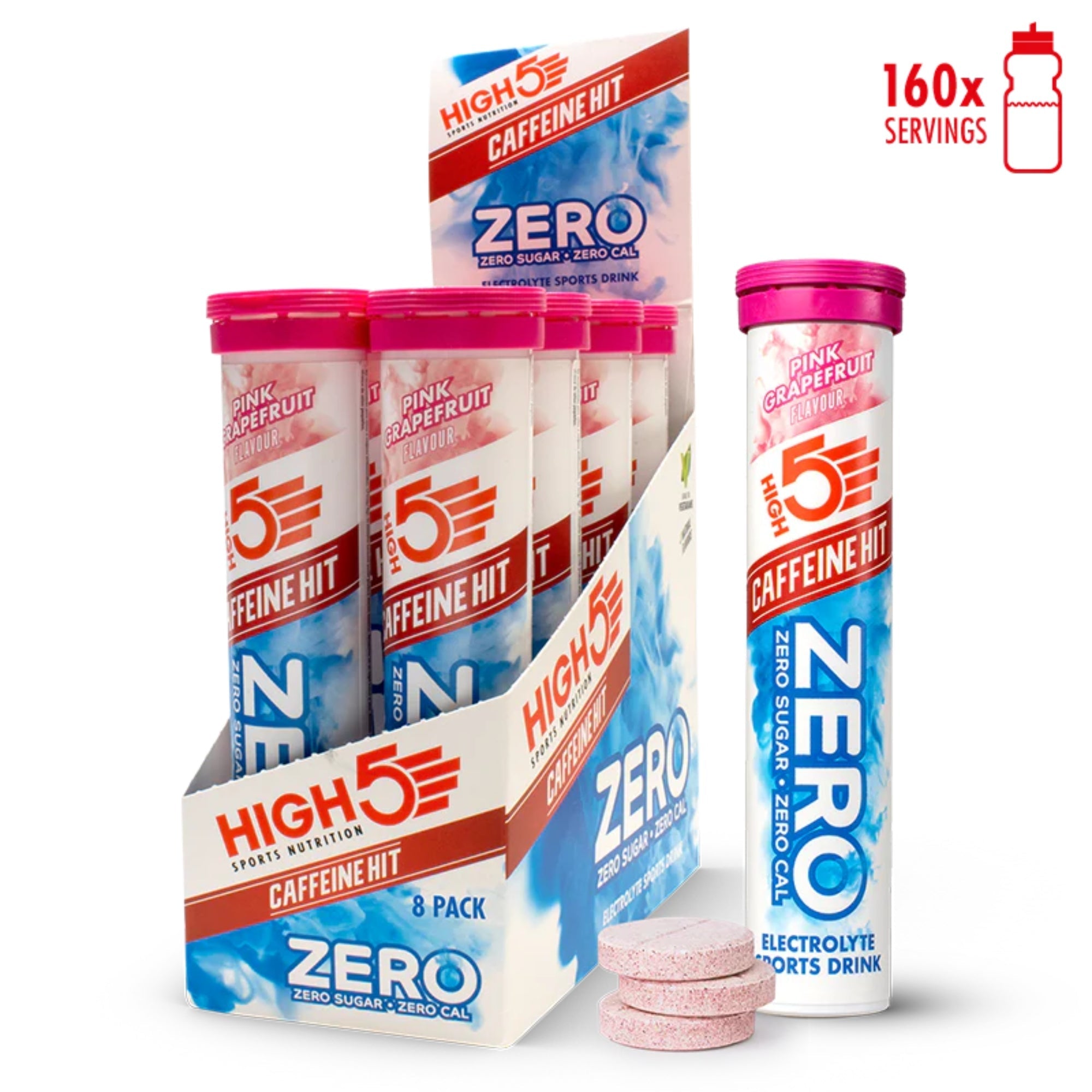 HIGH5 ZERO Caffeine Hit Pompelmo Rosa