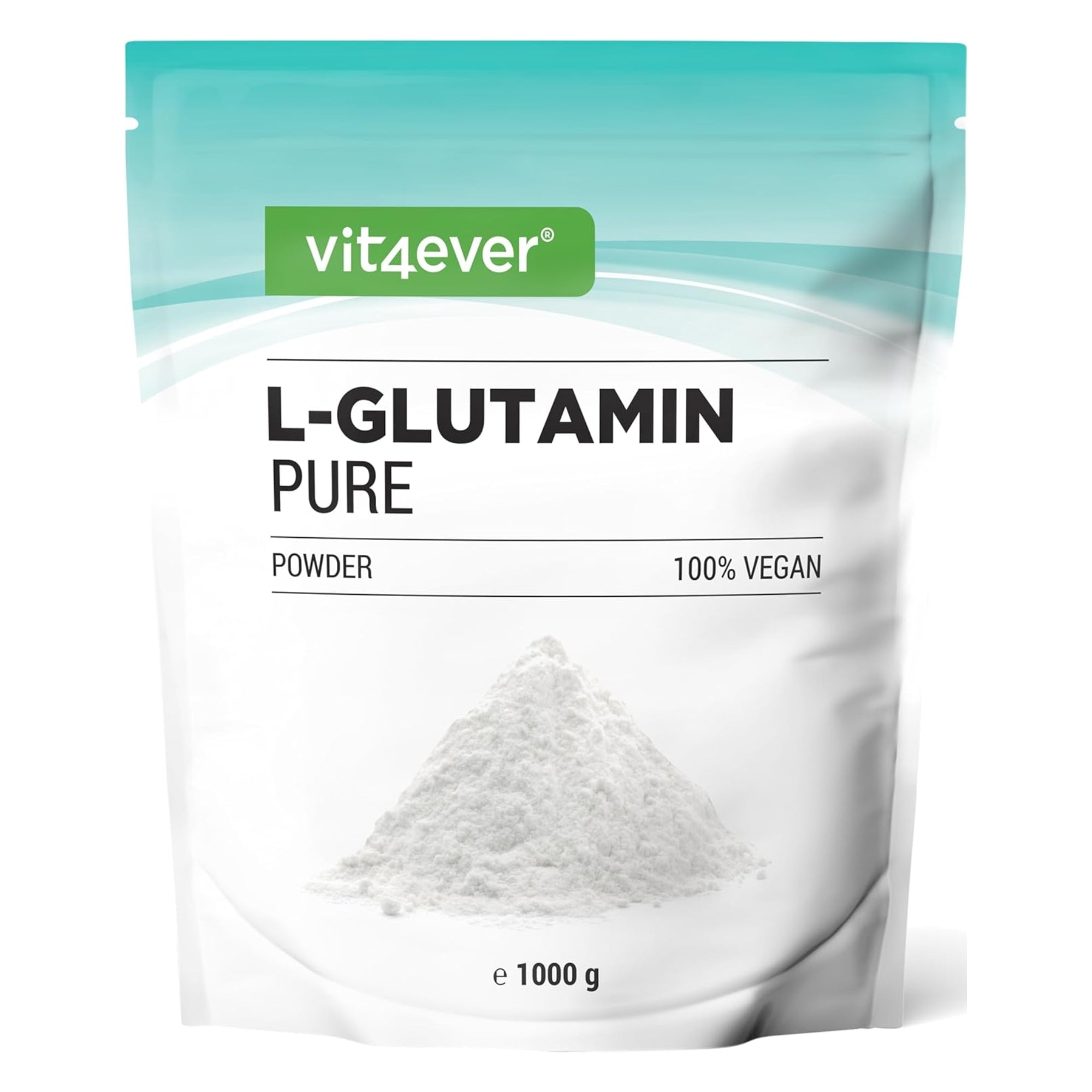 L-Glutammina Polvere 6000mg + B6 di Vit4ever - 1000 grammi