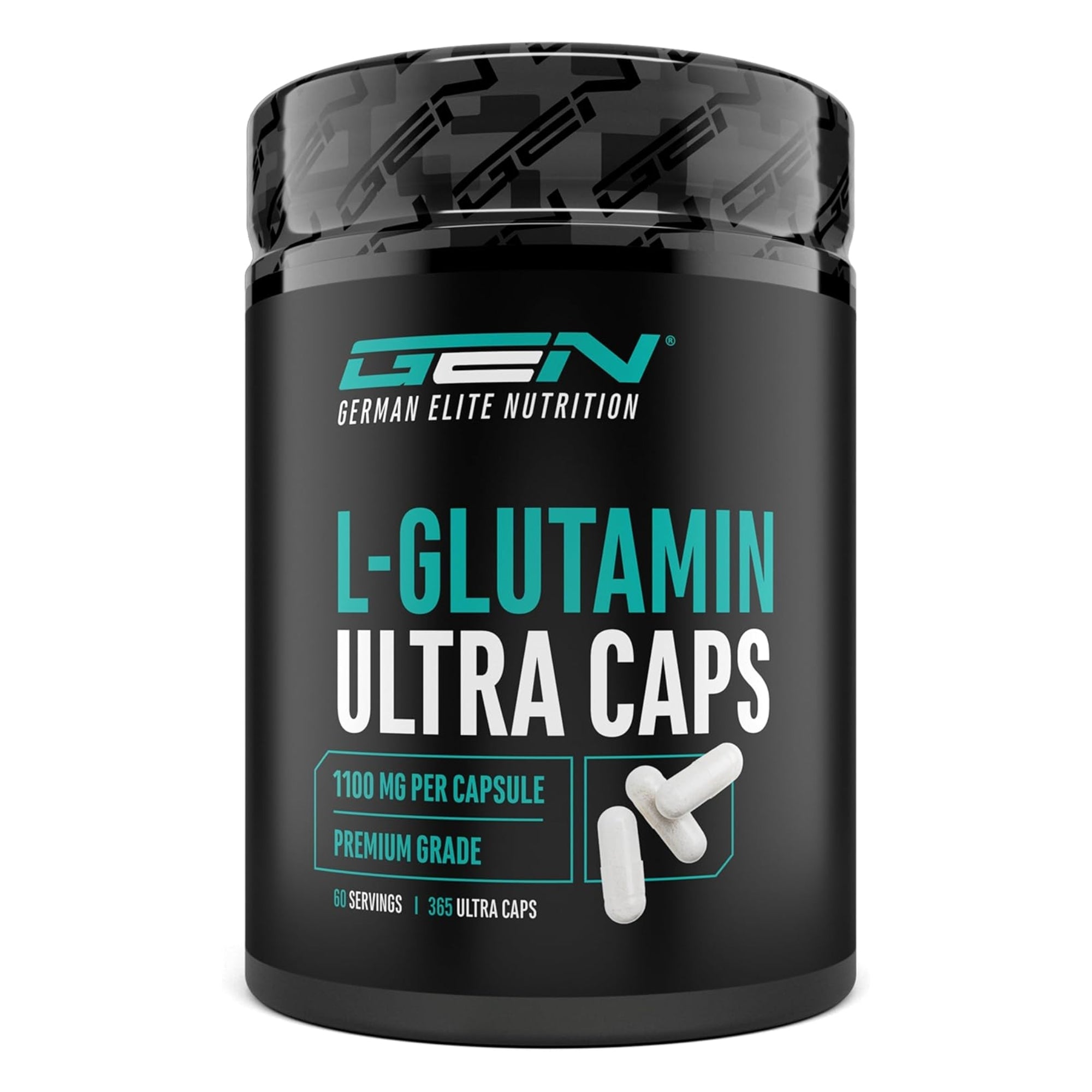 L-Glutammina Ultra 1100mg | 365 Capsule | German Elite Nutrition