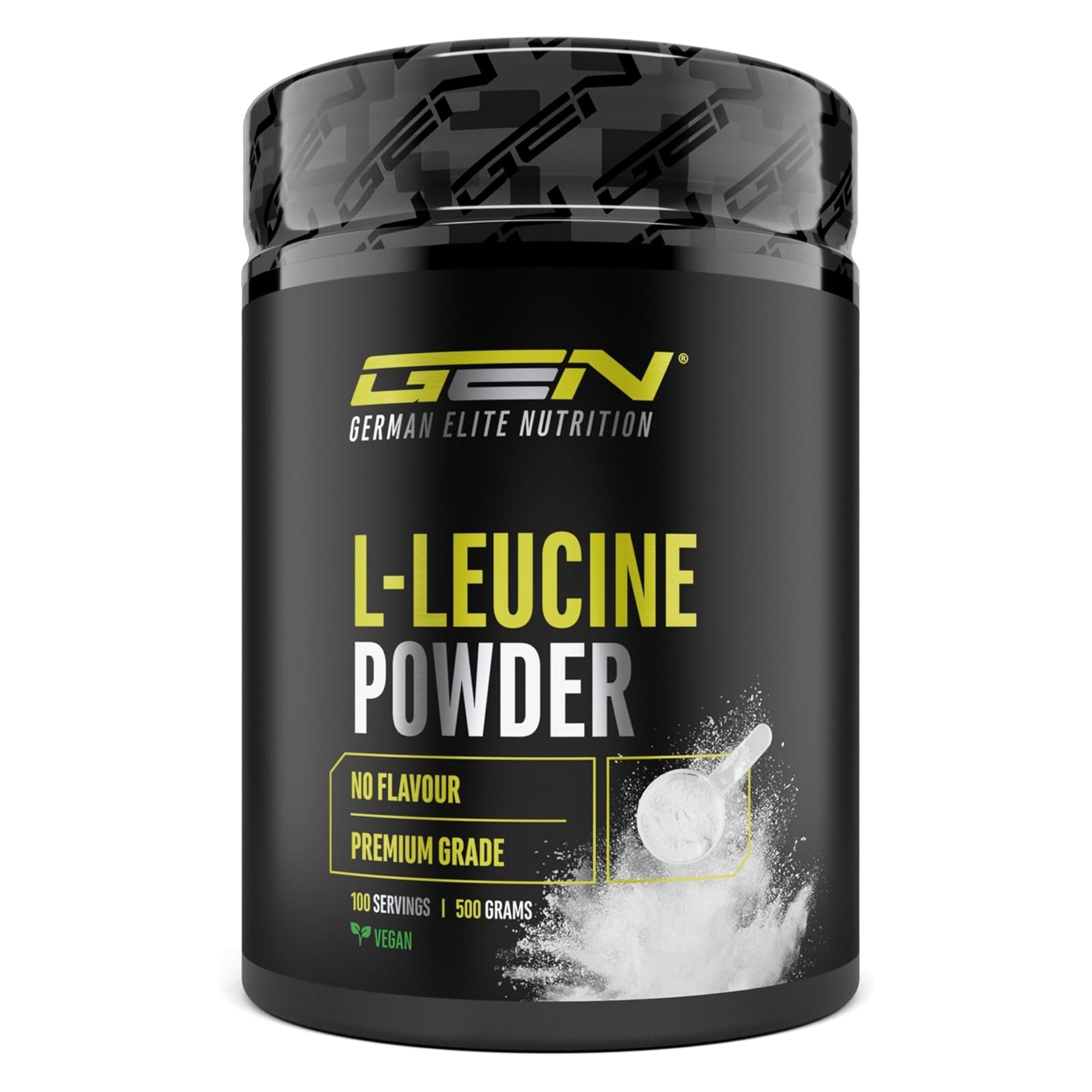 L-Leucina in Polvere 5000mg | 500 g | German Elite Nutrition