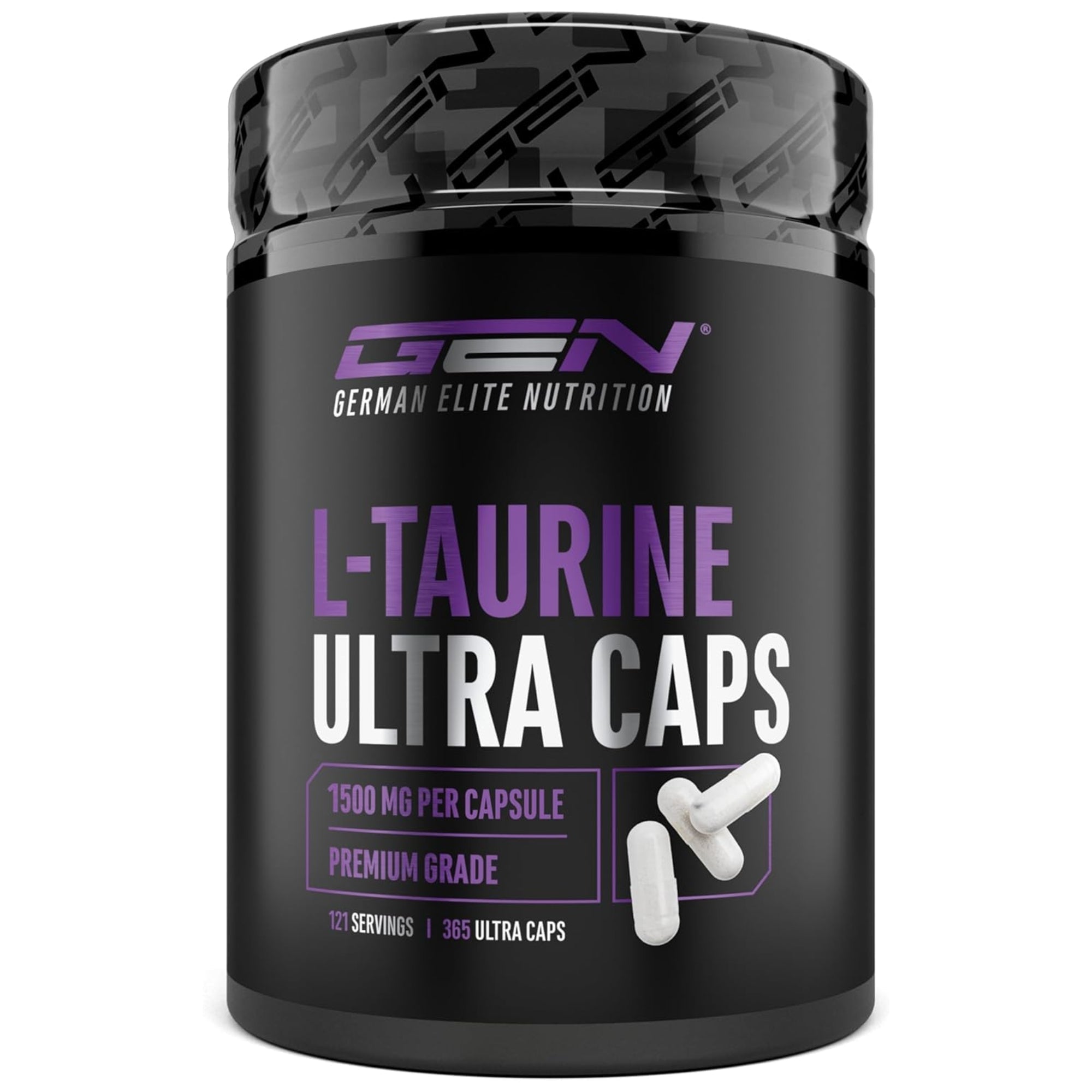 L-Taurina Ultra Caps 1500mg | 365 capsule | German Elite Nutrition