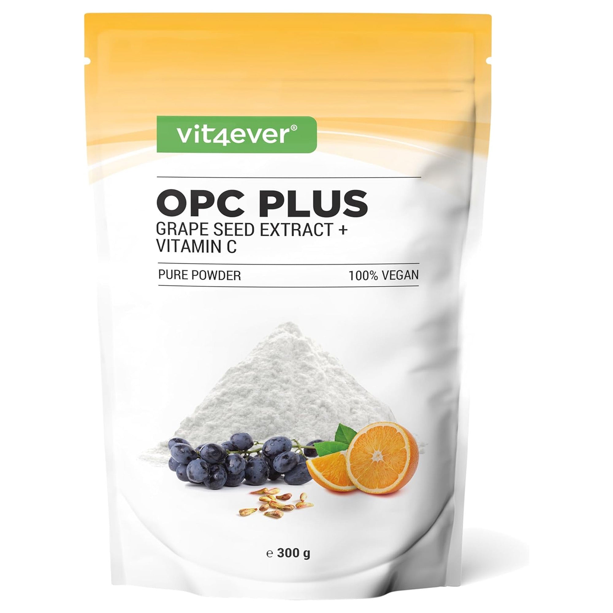OPC Plus – La combinazione perfetta di estratto di semi d'uva e vitamina C