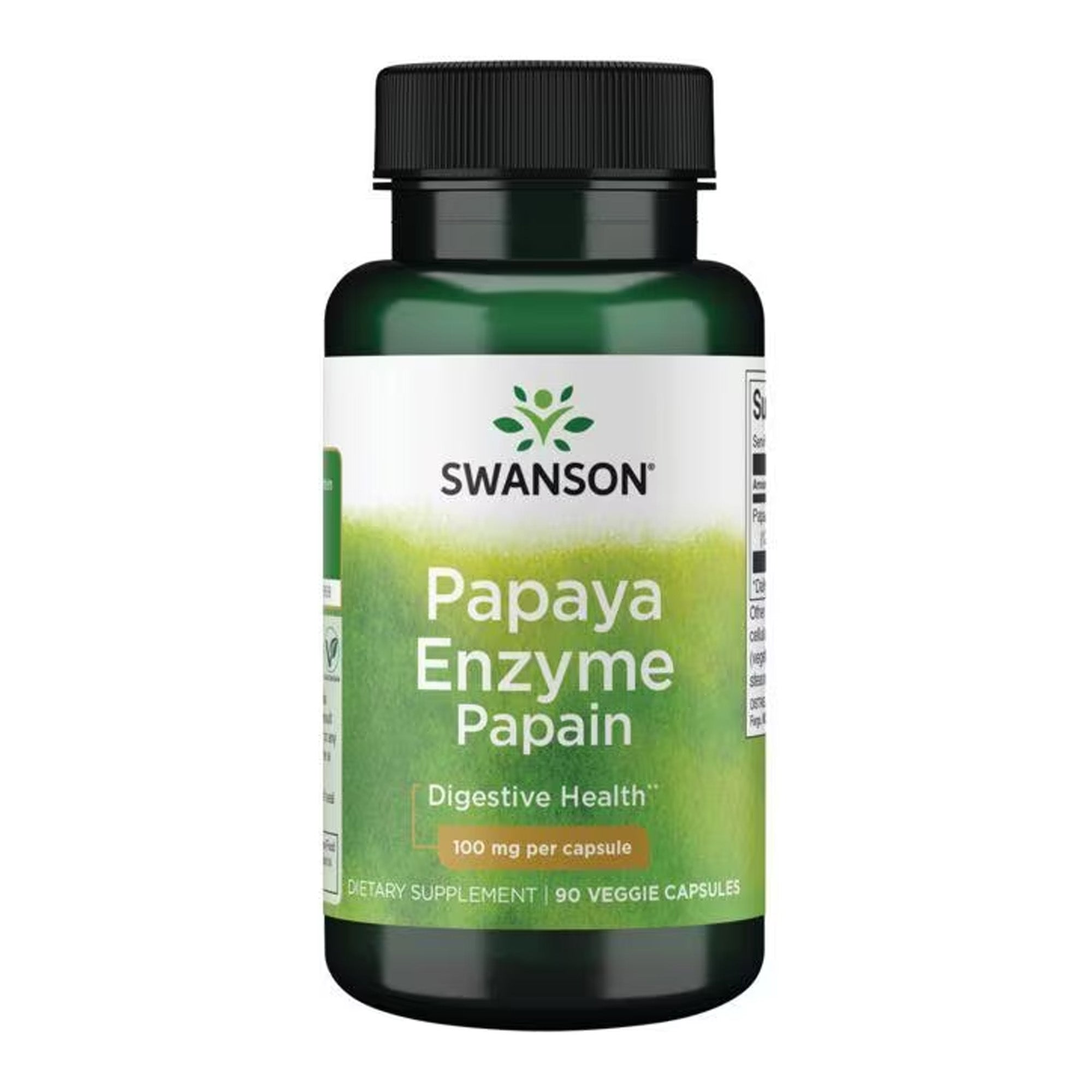 Swanson Papaina (Enzima della papaya) 100mg - 12.000 USP/mg 90 capsule - integratore alimentare | acquista in Italia