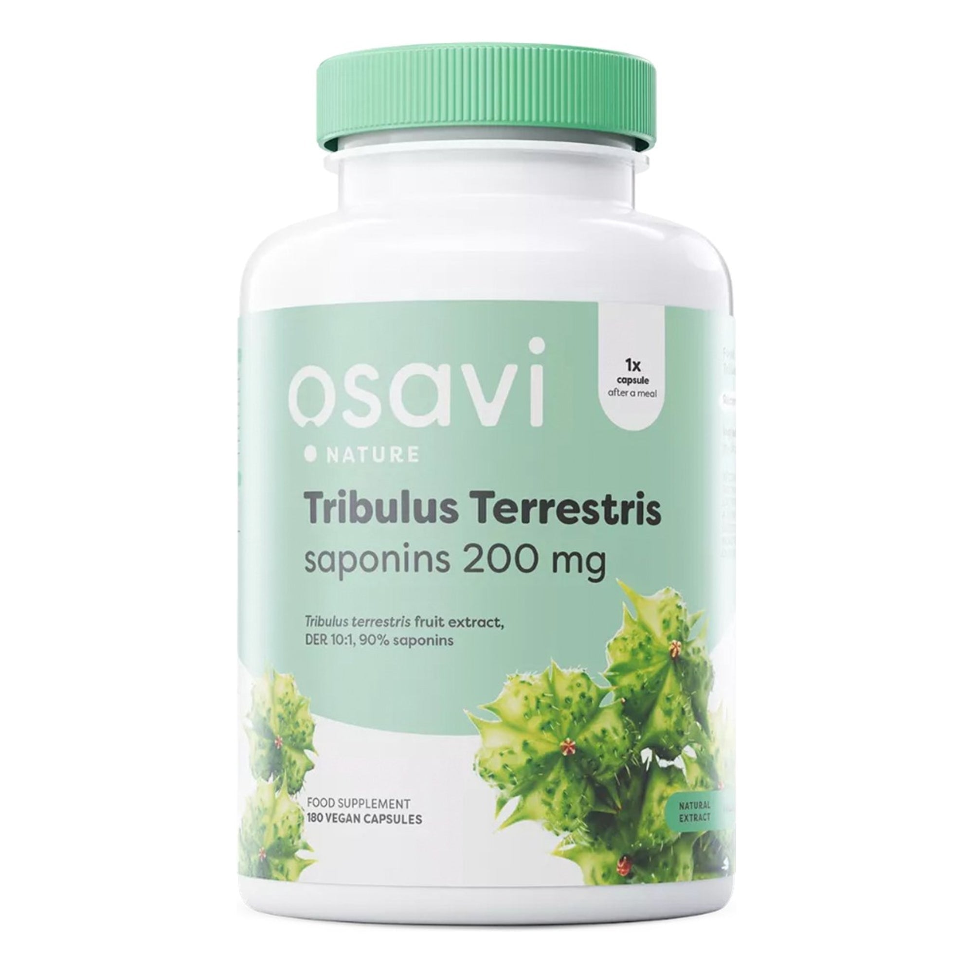 Osavi Tribulus Terrestris 200mg saponine - 180 capsule vegane DER 10:1 integratore a base di erbe | acquista in Italia