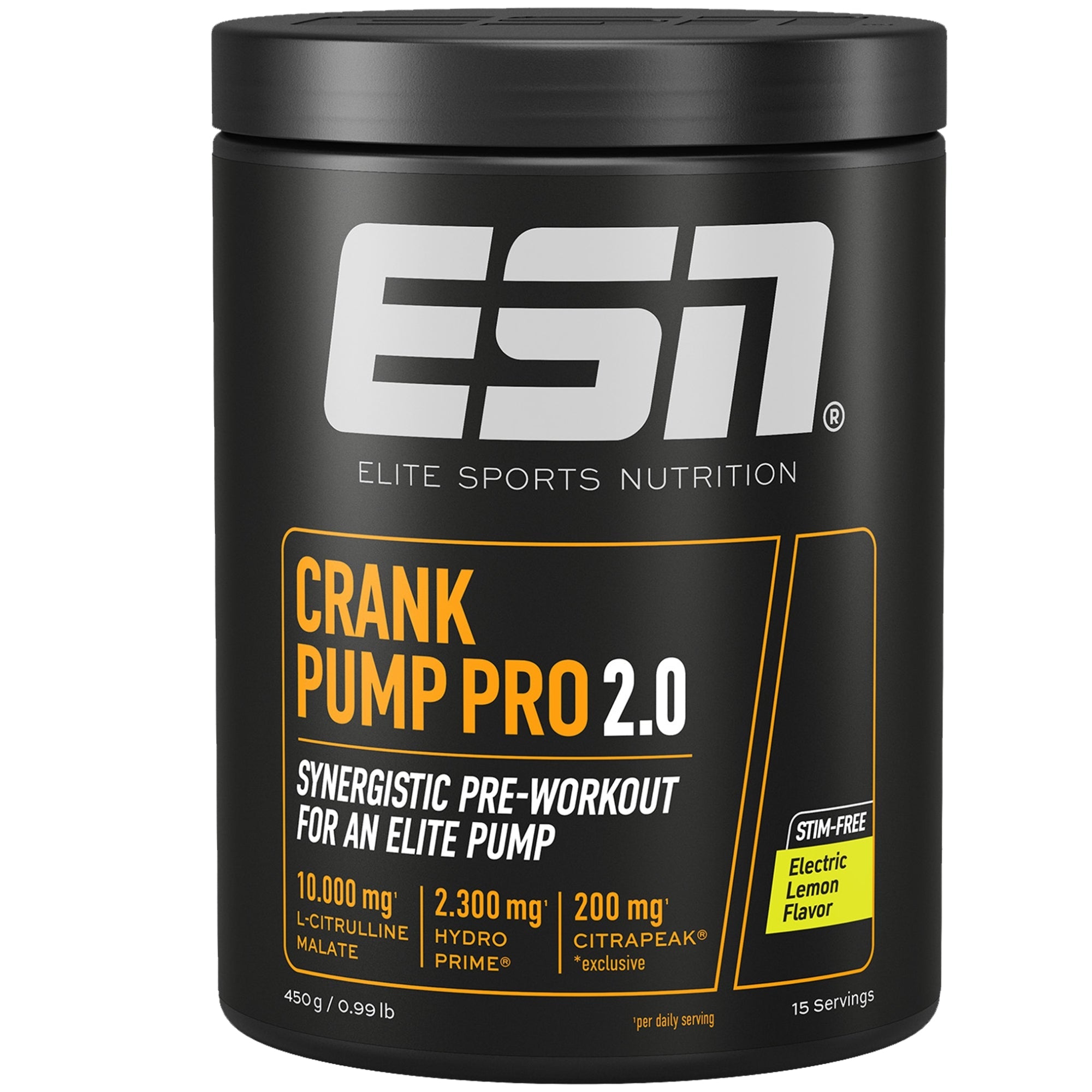 ESN Crank Pump Pro 2.0 Electric Lemon 450 grammi