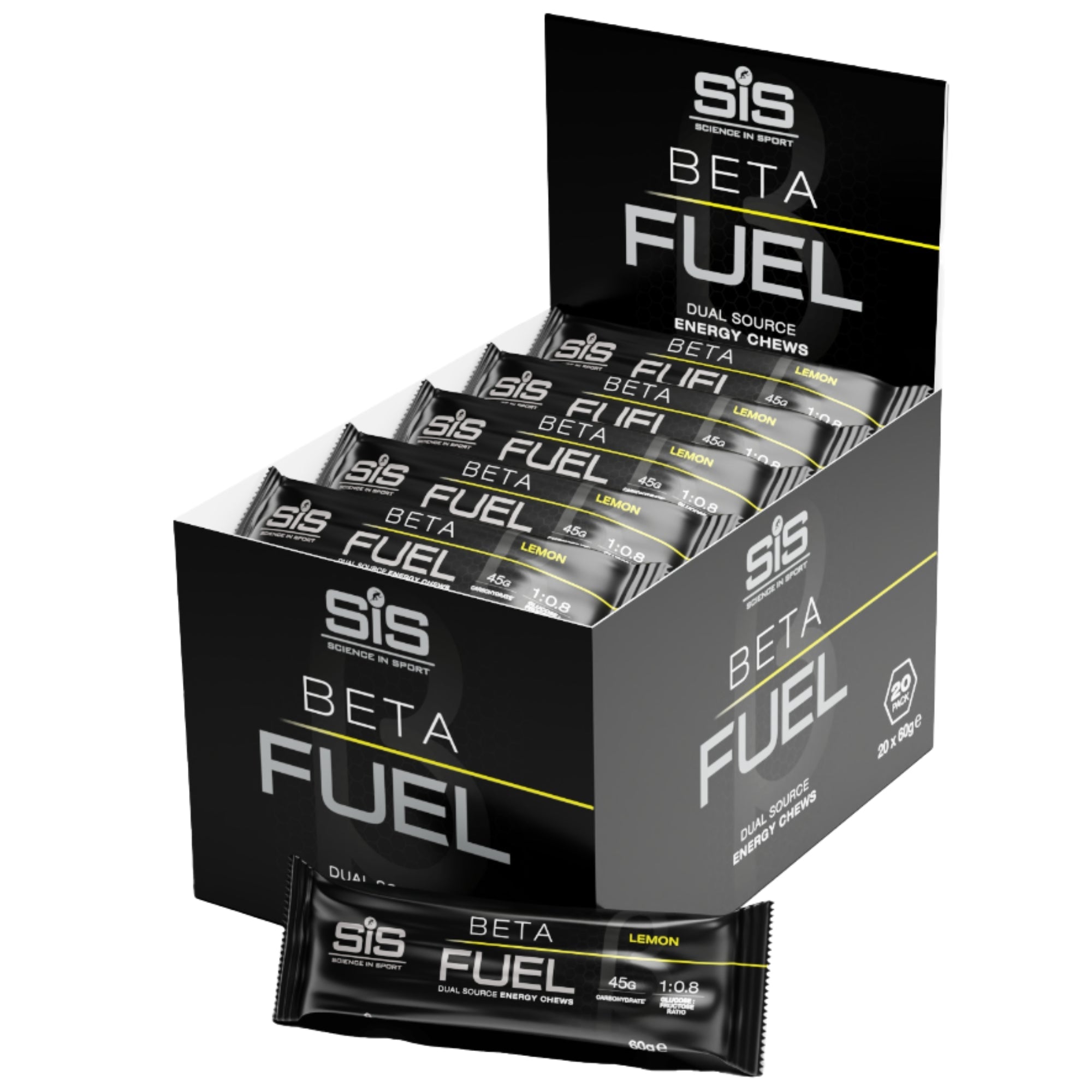 SiS Beta Fuel Energy Chew Bar | Lemon