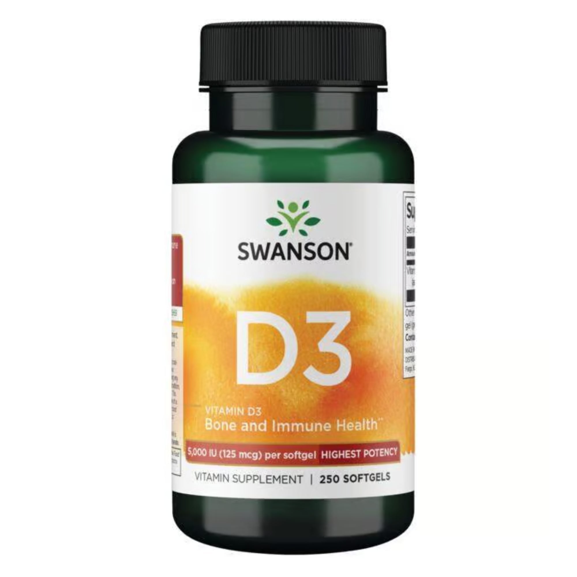 Swanson Vitamina D3 5000 UI - integratore alimentare | acquista in Italia