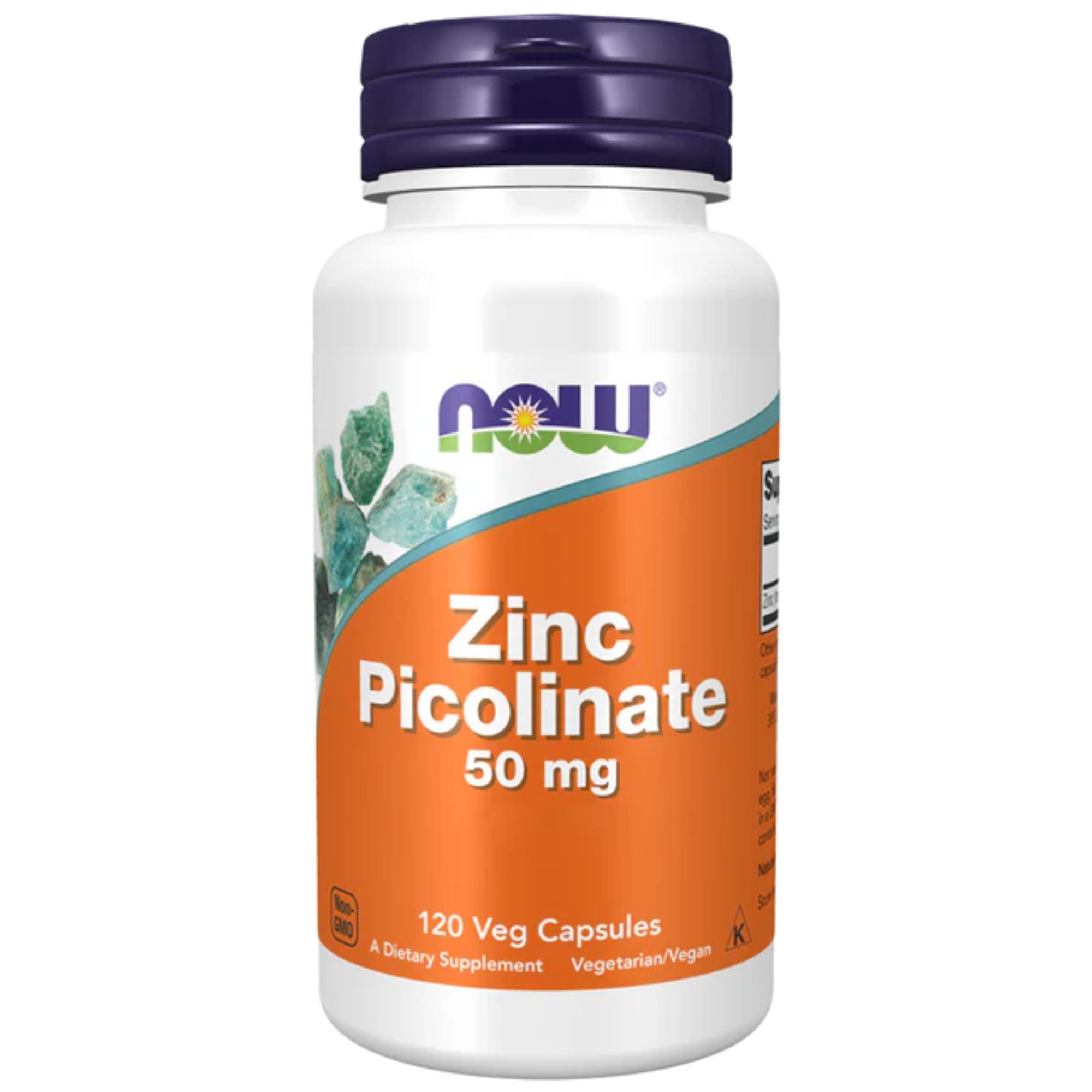 Zinco Picolinato 50 mg | 120 capsule vegane | NOW Foods