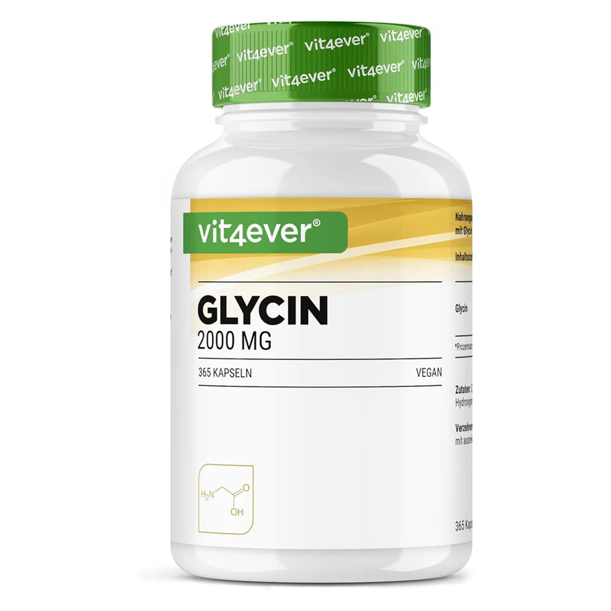 Glicina 2000mg di Vit4ever