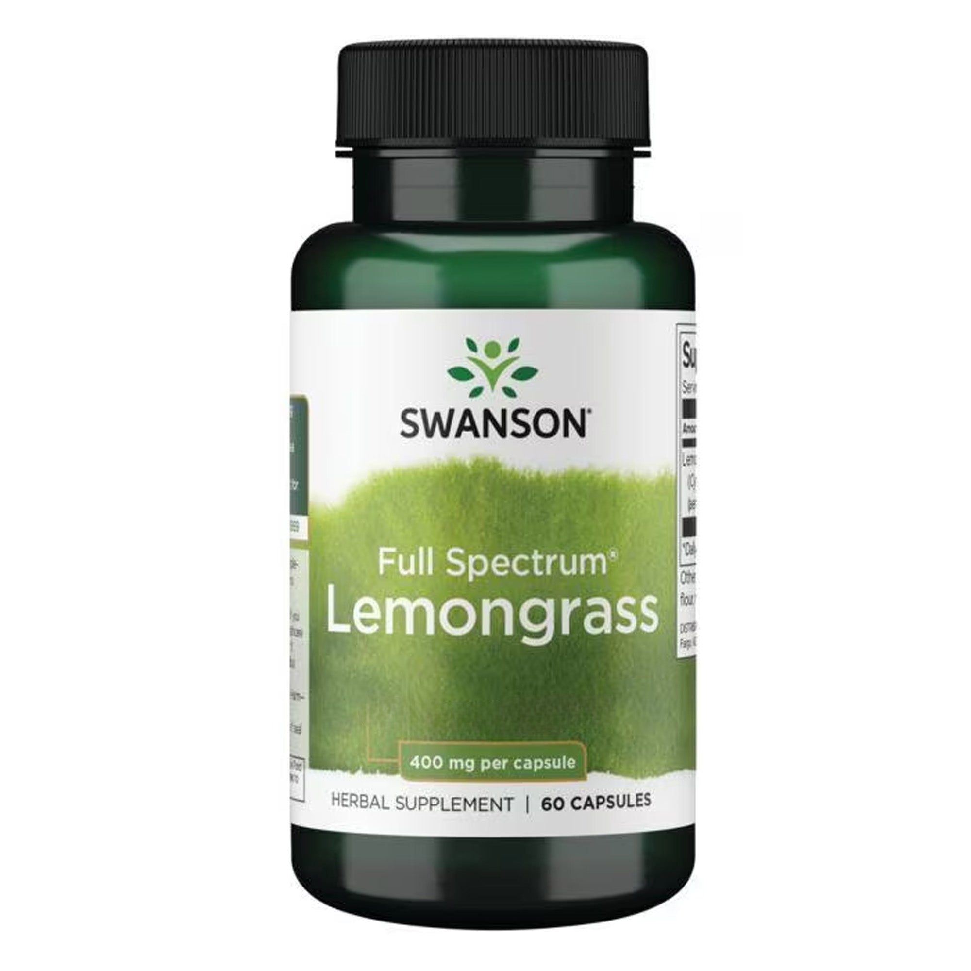 Swanson Citronella (Cymbopogon citratus) 400mg 60 capsule - integratore alimentare | acquista in Italia