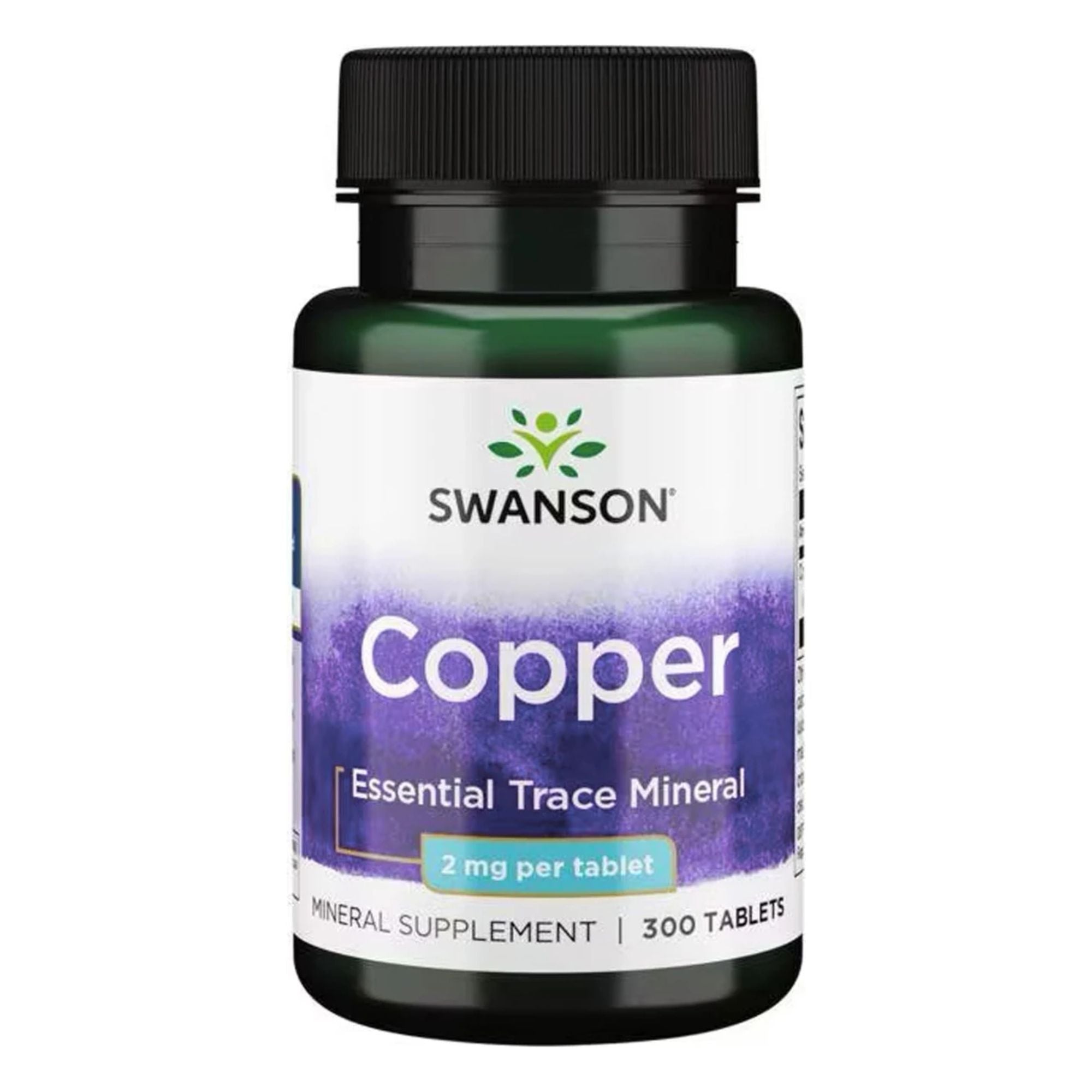Swanson Rame 2mg | 300 Compresse Chelate | Oligoelemento Essenziale per la Salute