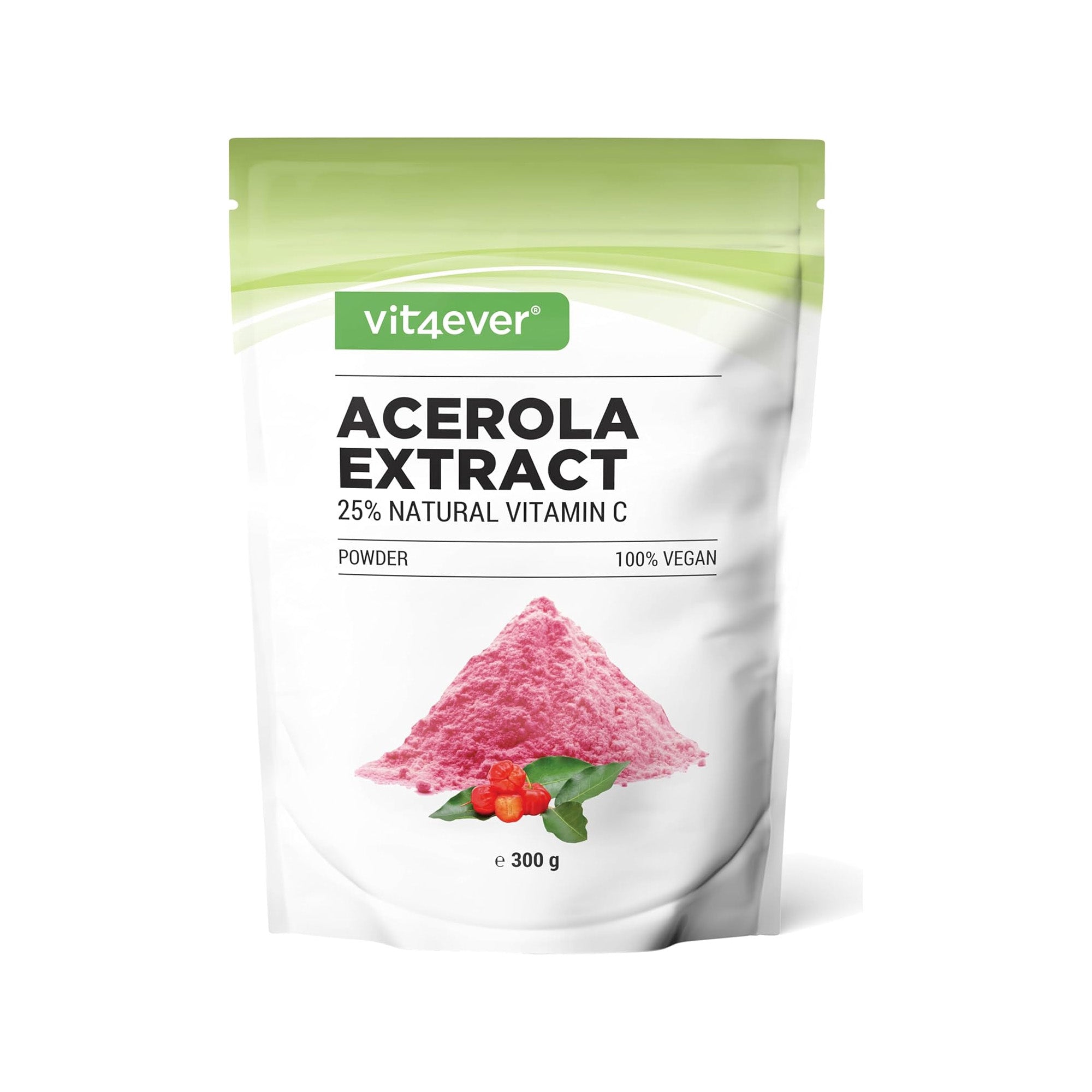 Vit4ever acerola in polvere - vitamina C naturale dall'acerola