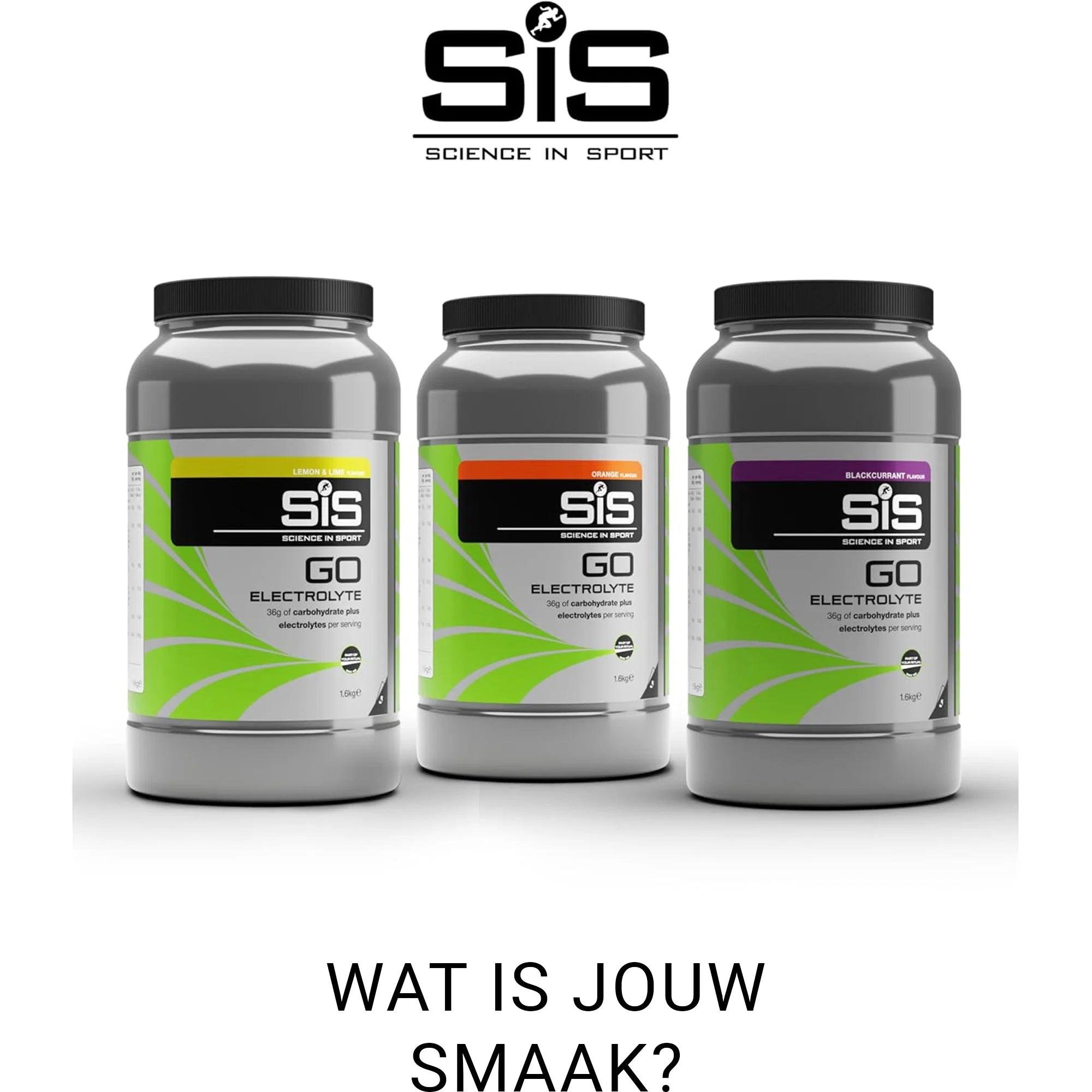 Assortimento SiS GO Electrolyte con tre gusti