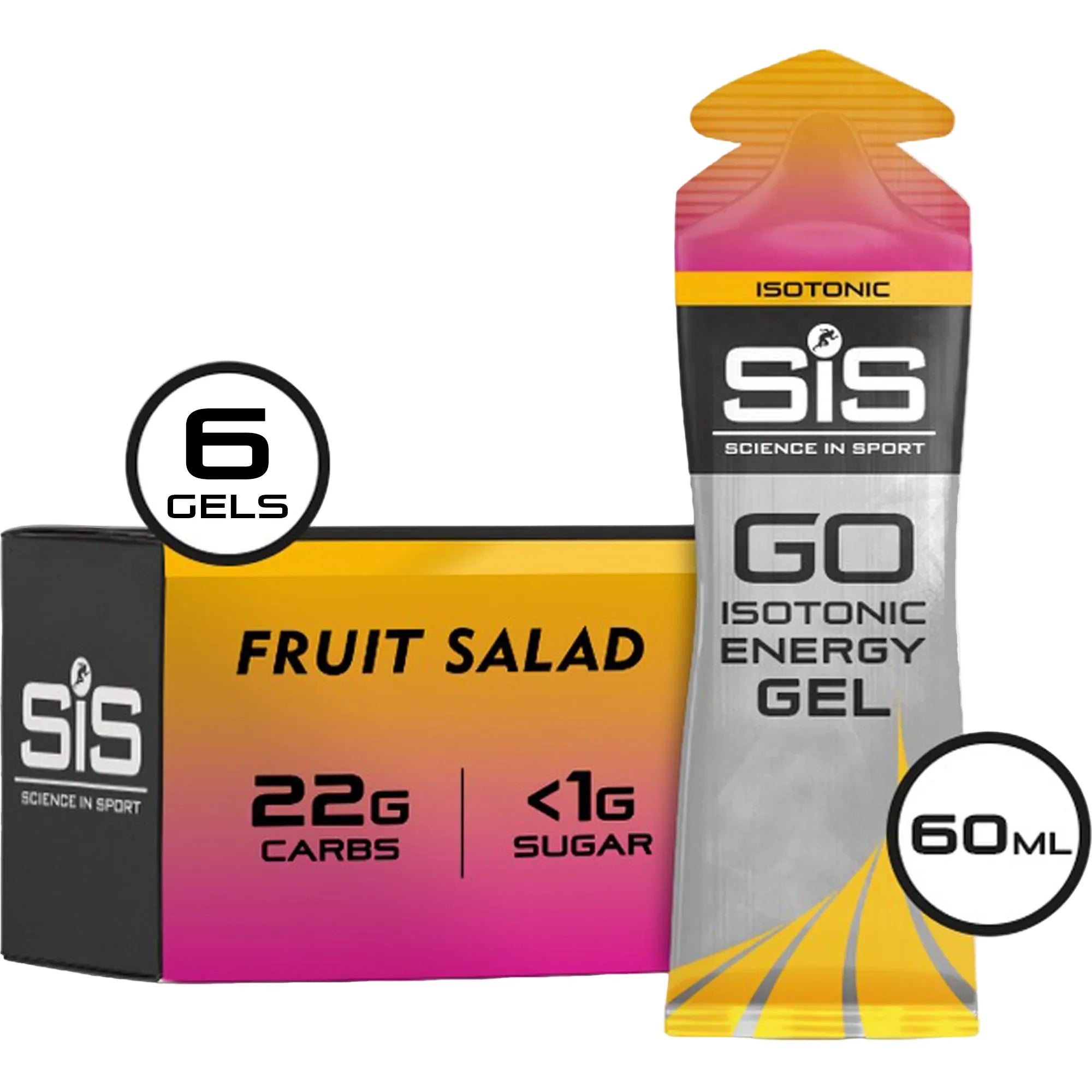 SiS GO Isotonic Energy Gel Macedonia 6 pezzi