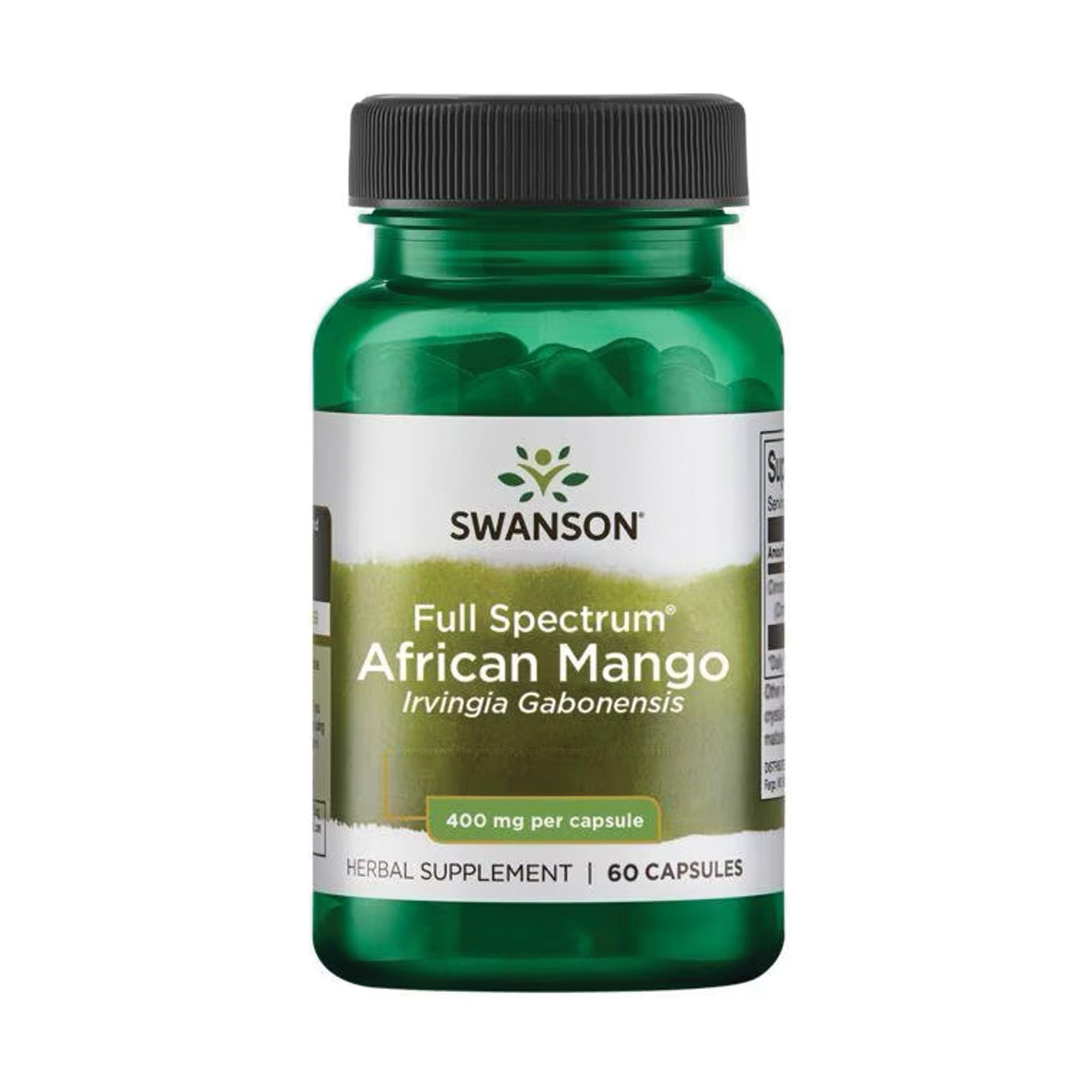 Swanson African Mango (Irvingia gabonensis) 400mg 60 capsule - integratore alimentare | acquista in Italia