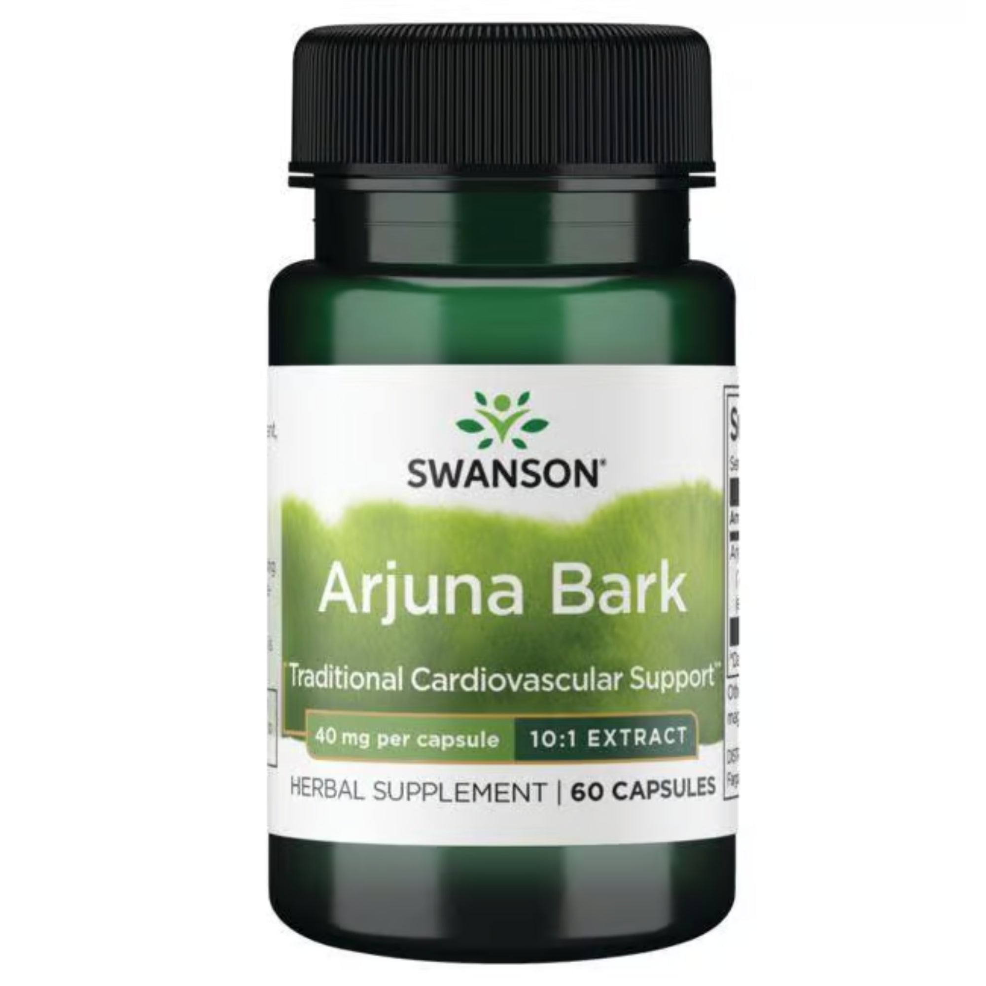 Swanson Estratto di Corteccia di Arjuna (Arjuna Bark 10:1 Extract) 400 mg 60 capsule - integratore alimentare