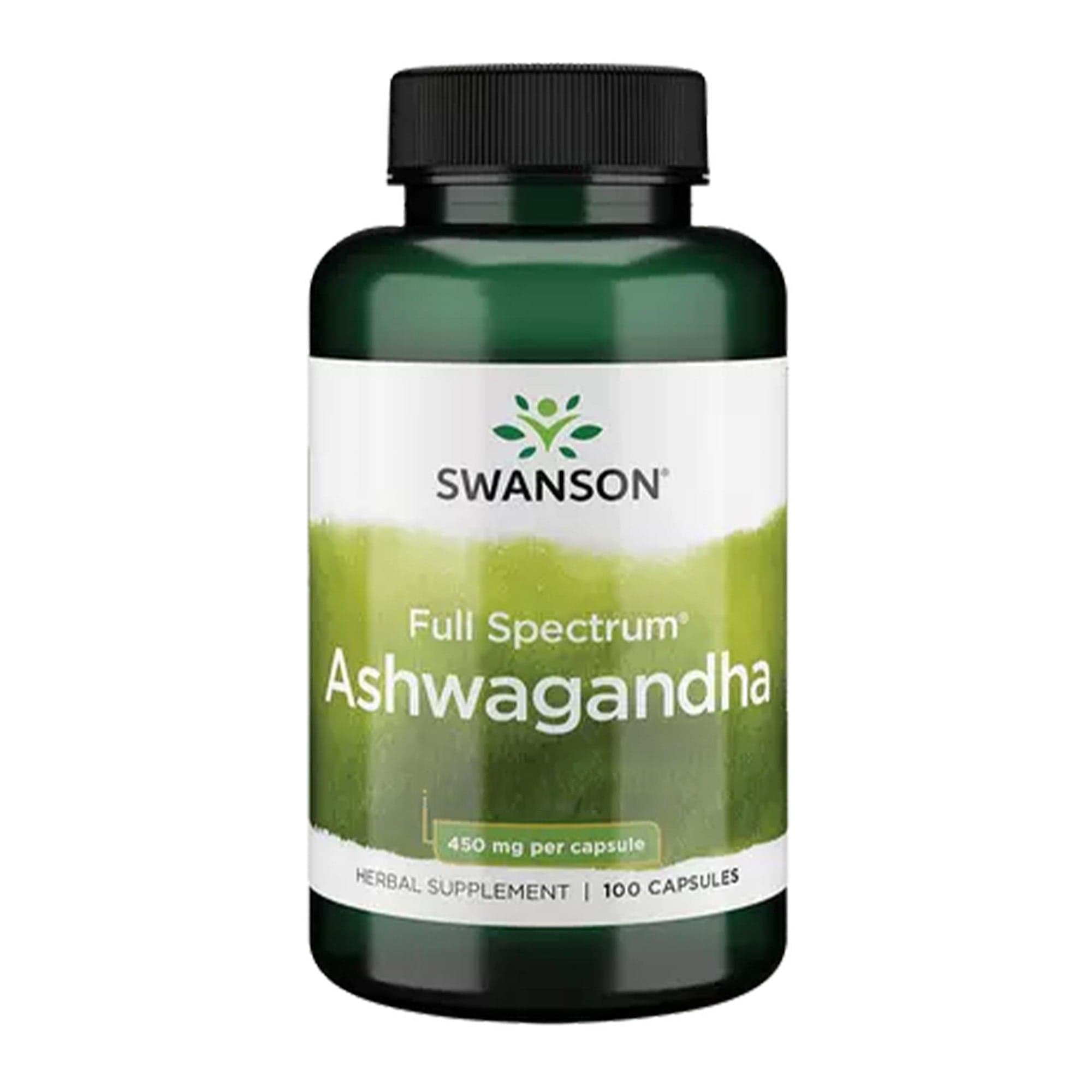 Swanson Ashwagandha 450mg 100 capsule vegane - integratore alimentare | acquistabile nei Paesi Bassi e in Belgio