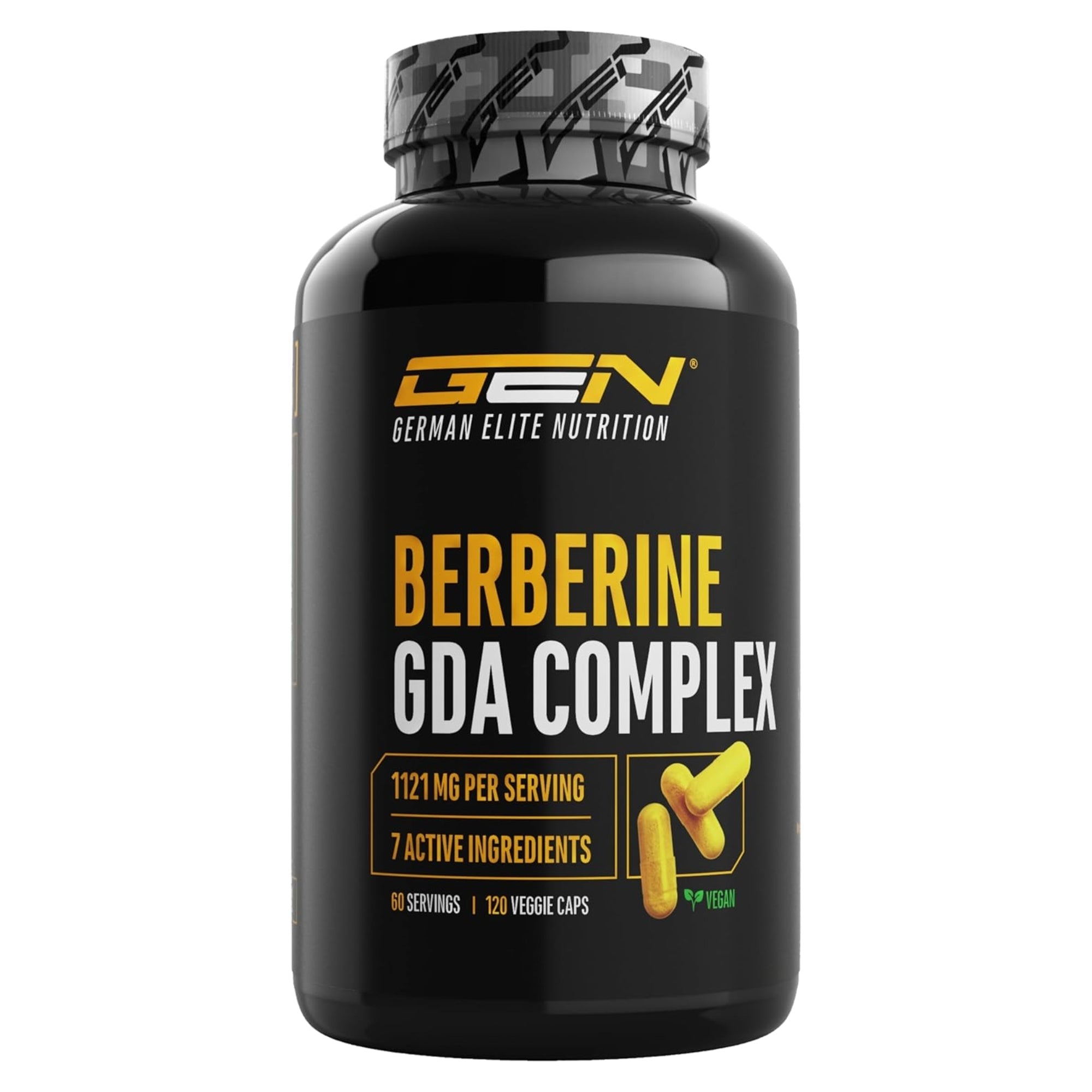 Berberine Complex 500mg | 120 Capsule | German Elite Nutrition