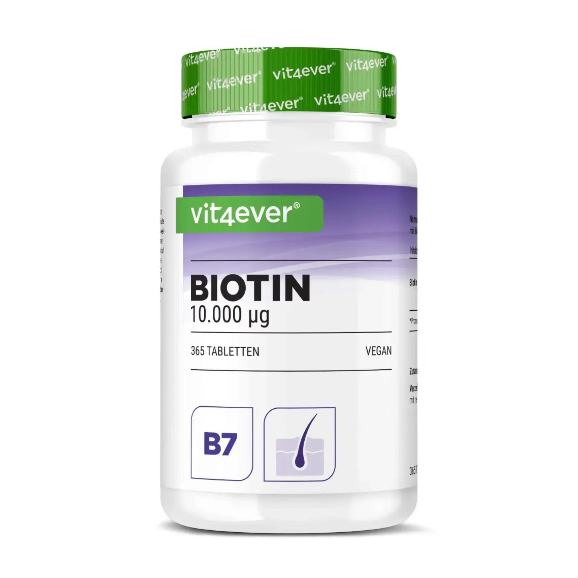 Biotina 10.000mcg di Vit4ever - 365 compresse