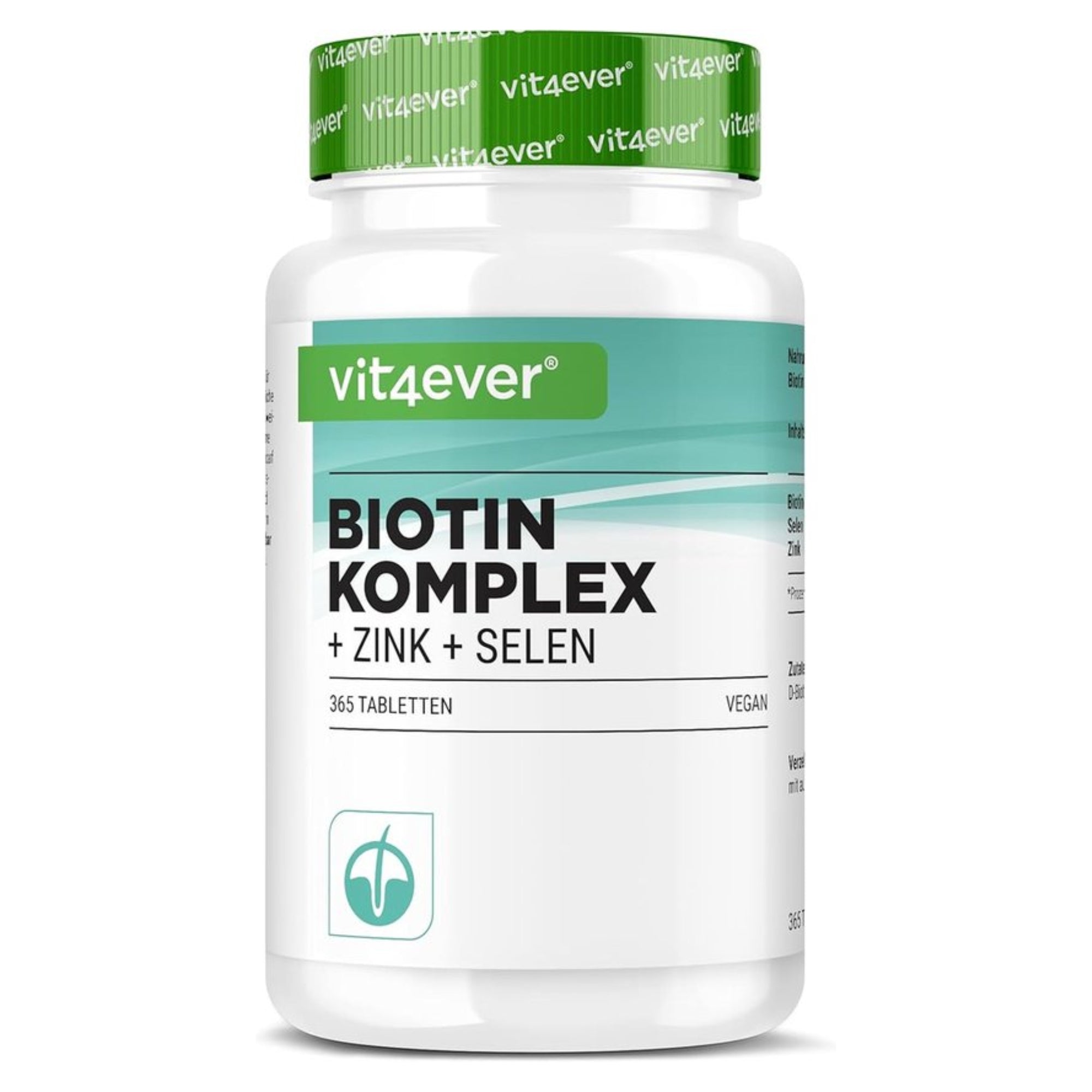 Biotina 10.000mcg Selenio & Zinco Vit4ever