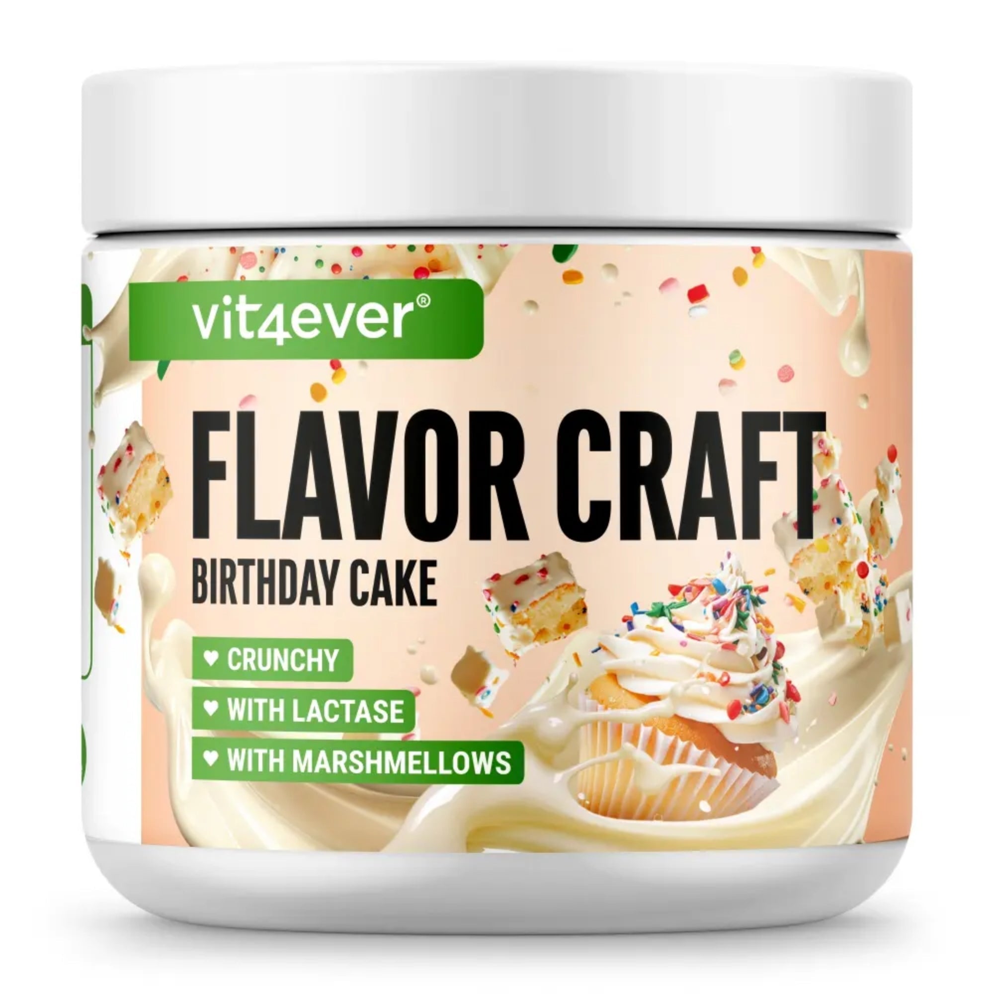 Vit4ever Flavor Craft Torta di Compleanno polvere aromatizzante 250g | acquista in Italia
