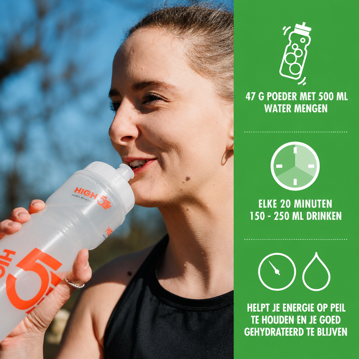 HIGH5 Energy Drink Citrus | Polvere carboidrati-elettroliti