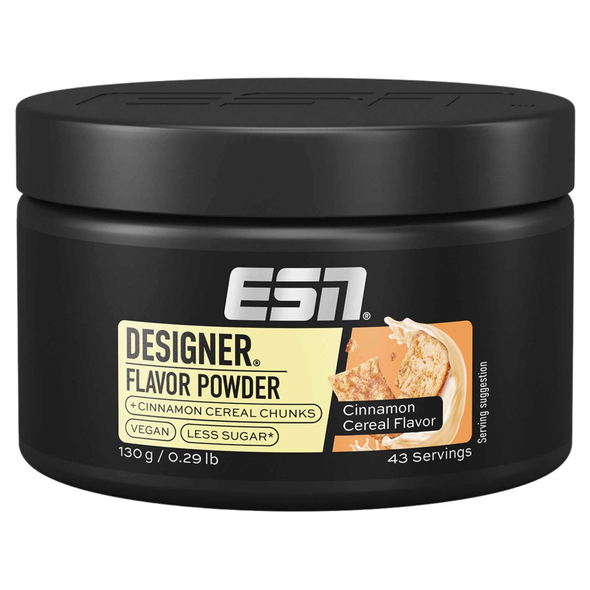 ESN Designer Flavor Powder Cinnamon Cereal 130 g 43 porzioni