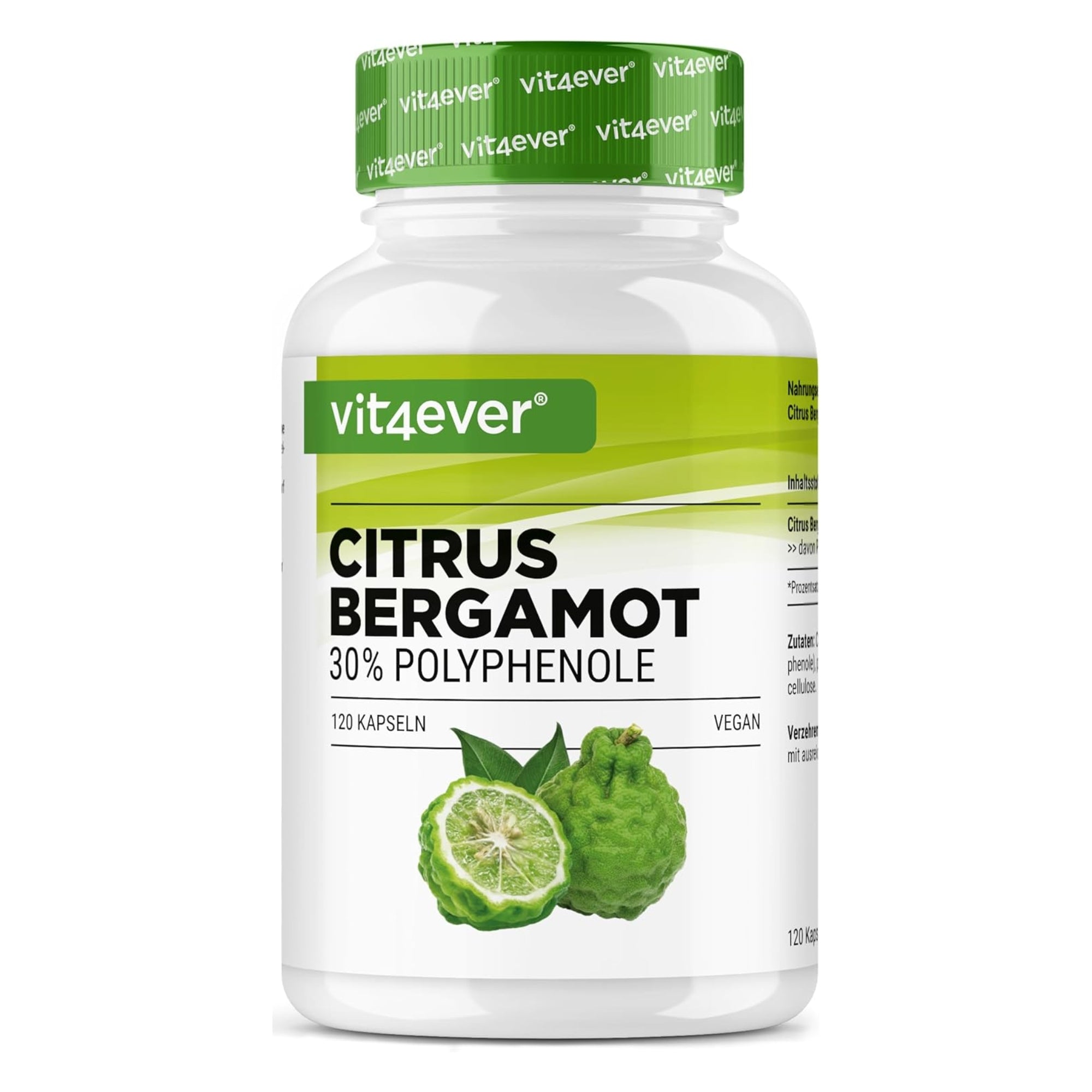Estratto di Bergamotto 750mg 120 capsule di Vit4ever