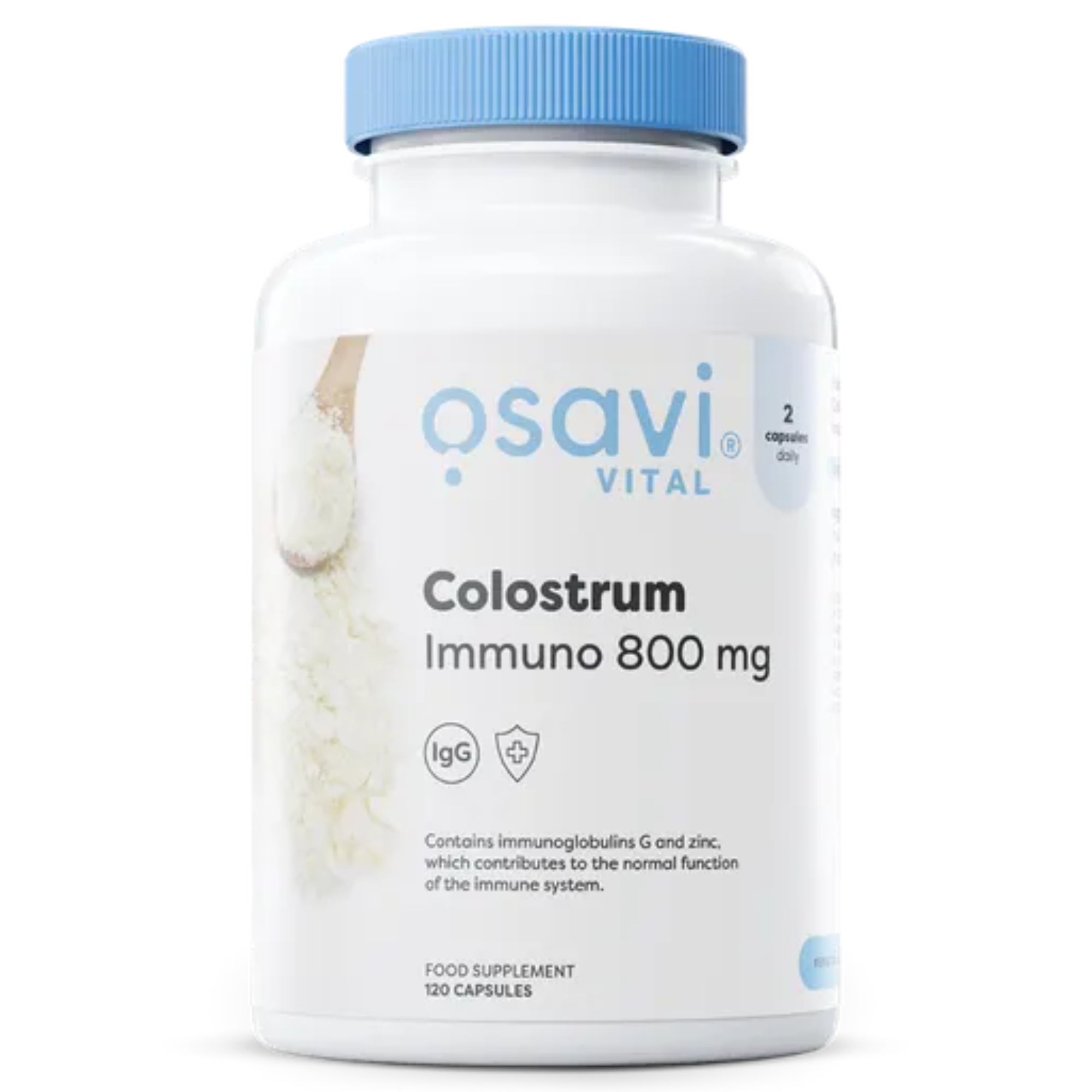 Osavi Colostro Immuno 800mg con zinco - 120 capsule integratore di colostro bovino e zinco | acquista in Italia