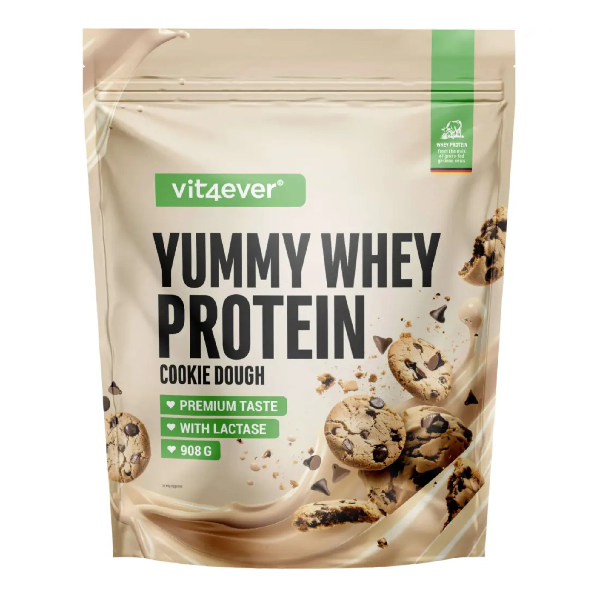 Vit4ever Yummy Whey Protein Cookie Dough shake proteico 908 grammi