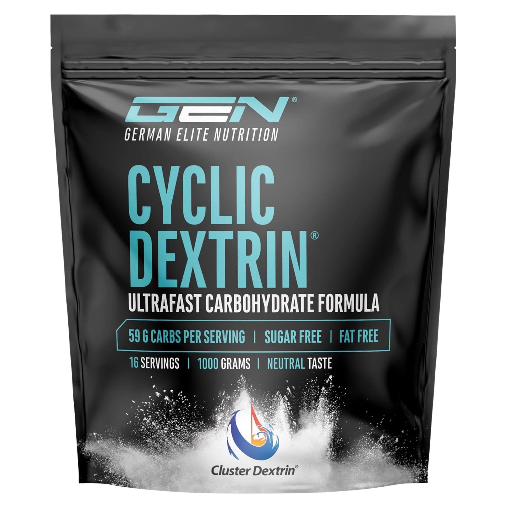 Cyclic Dextrin® (Highly Branched Cluster Dextrin) | 1000g | German Elite Nutrition