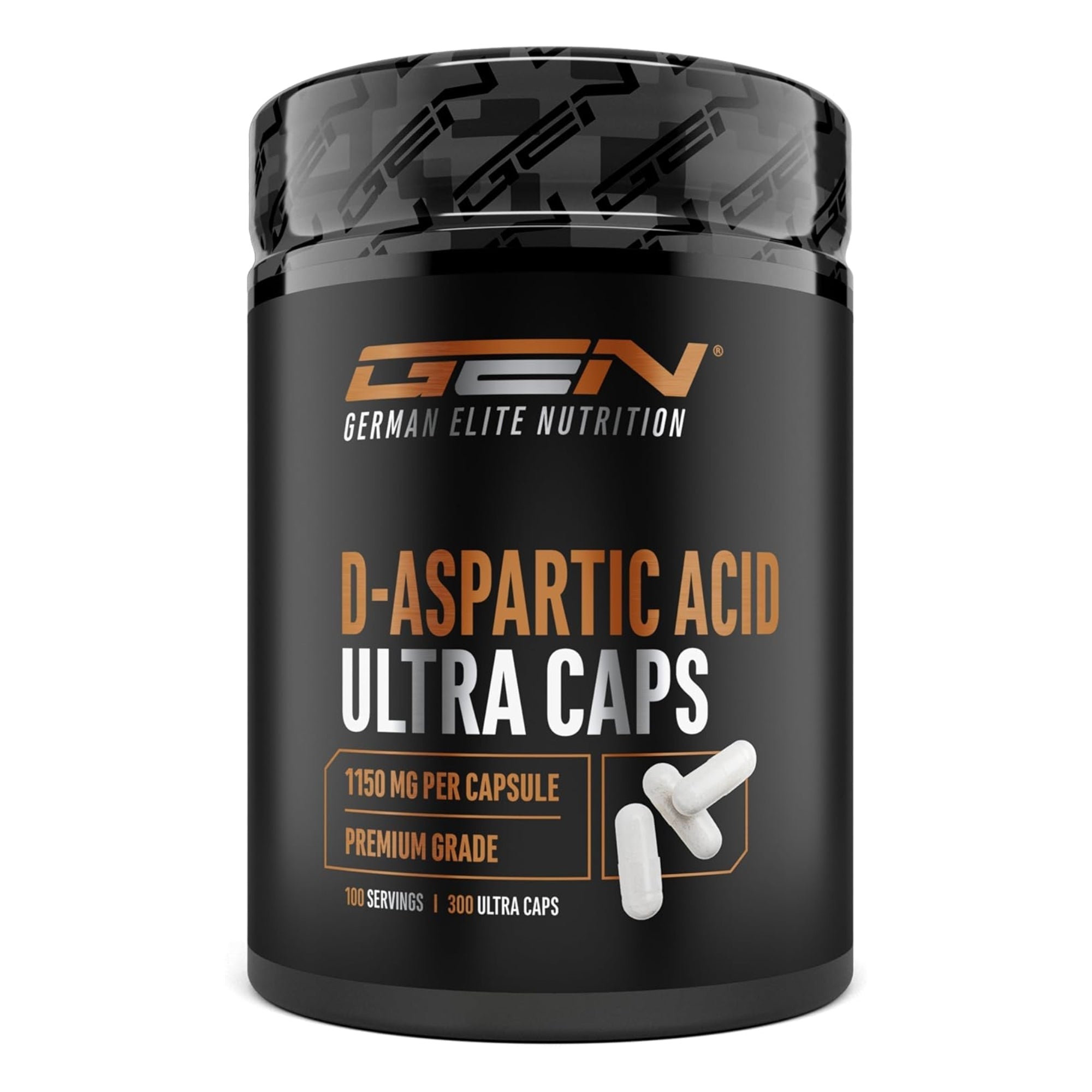 Acido D-Aspartico | 300 capsule | German Elite Nutrition