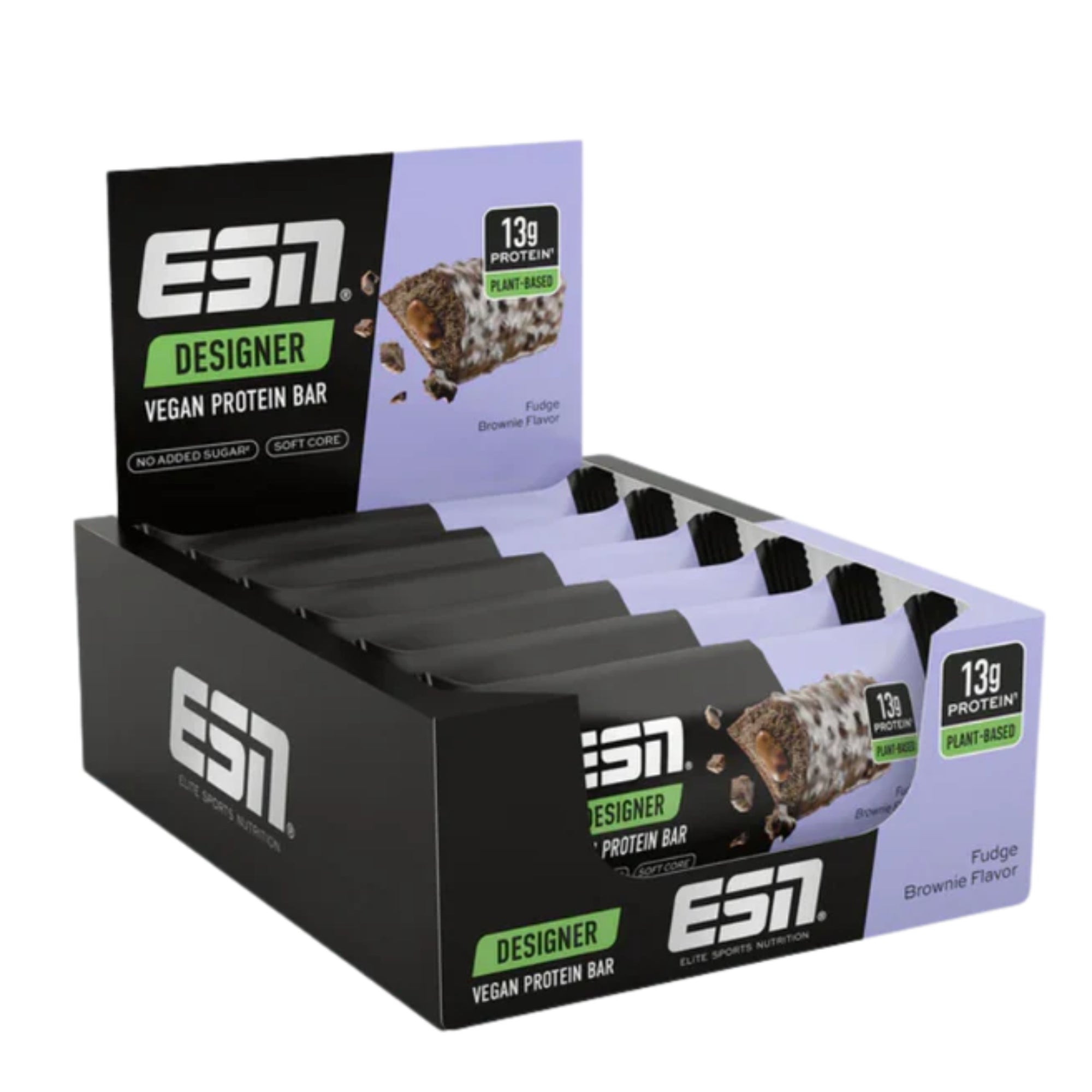 Fudge Brownie ESN Designer Vegan Protein Bar