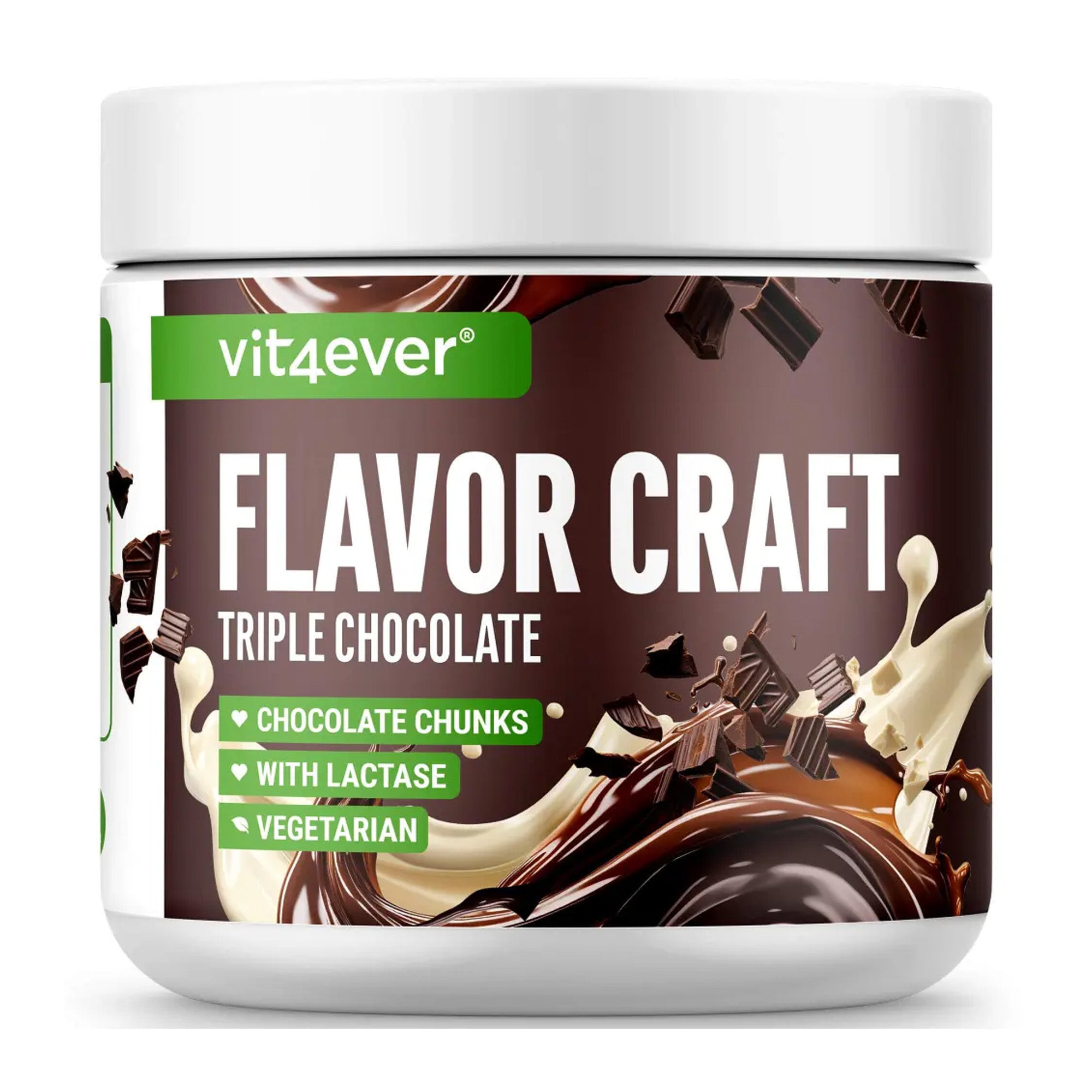 Vit4ever Flavor Craft Triplo cioccolato polvere aromatizzante 250g | acquista in Italia