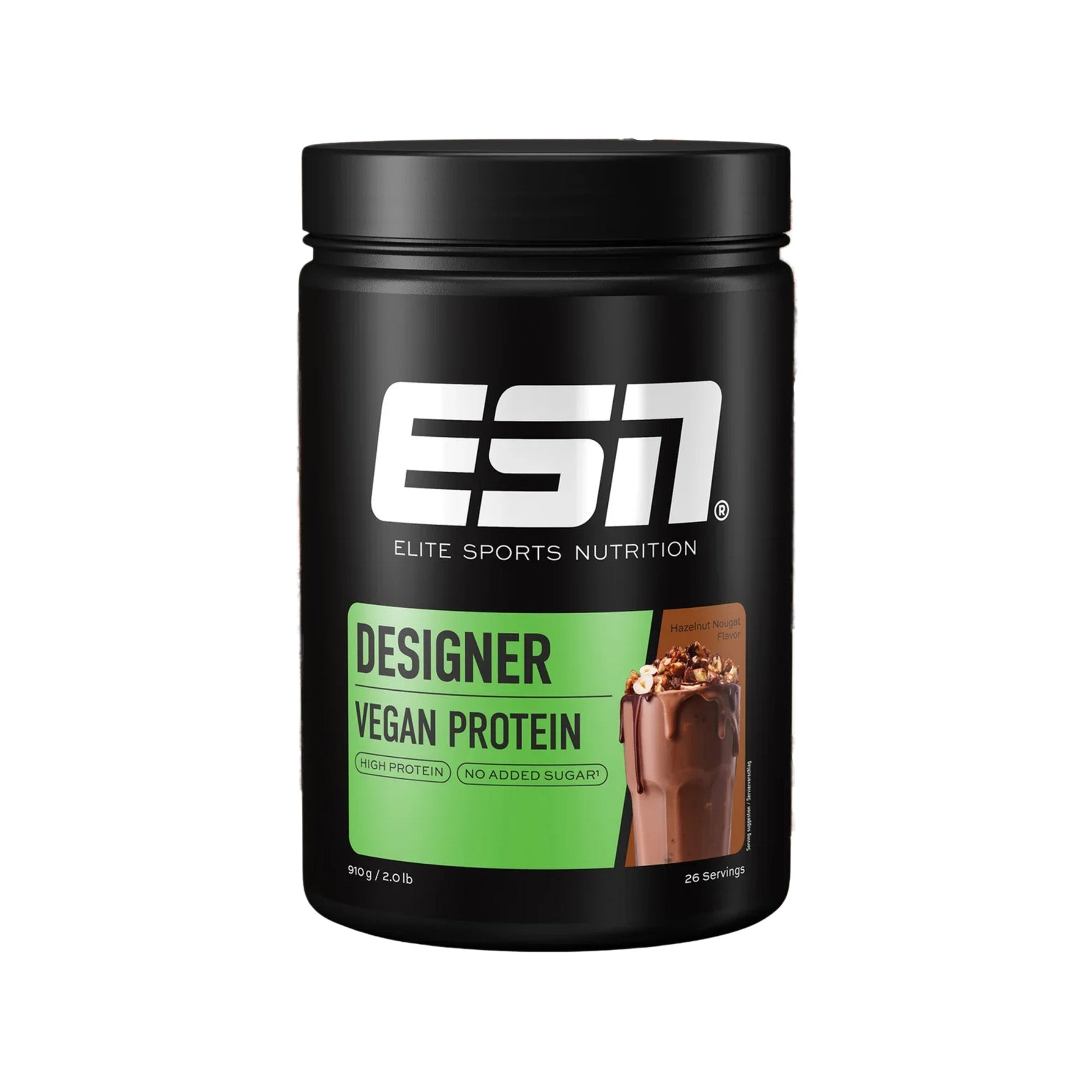 ESN Vegan Designer Protein 2.0 Hazelnut Nougat 900 g