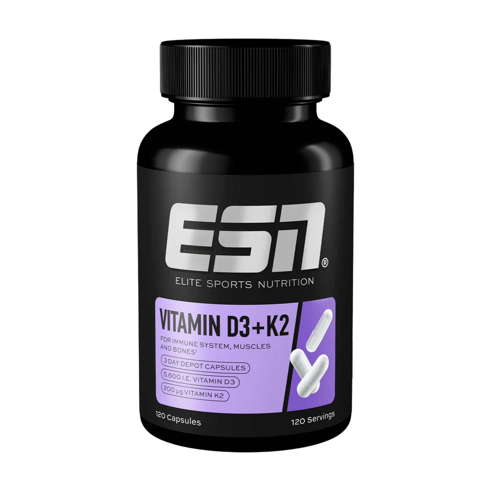 Vitamin D3+K2 ESN 120 capsule