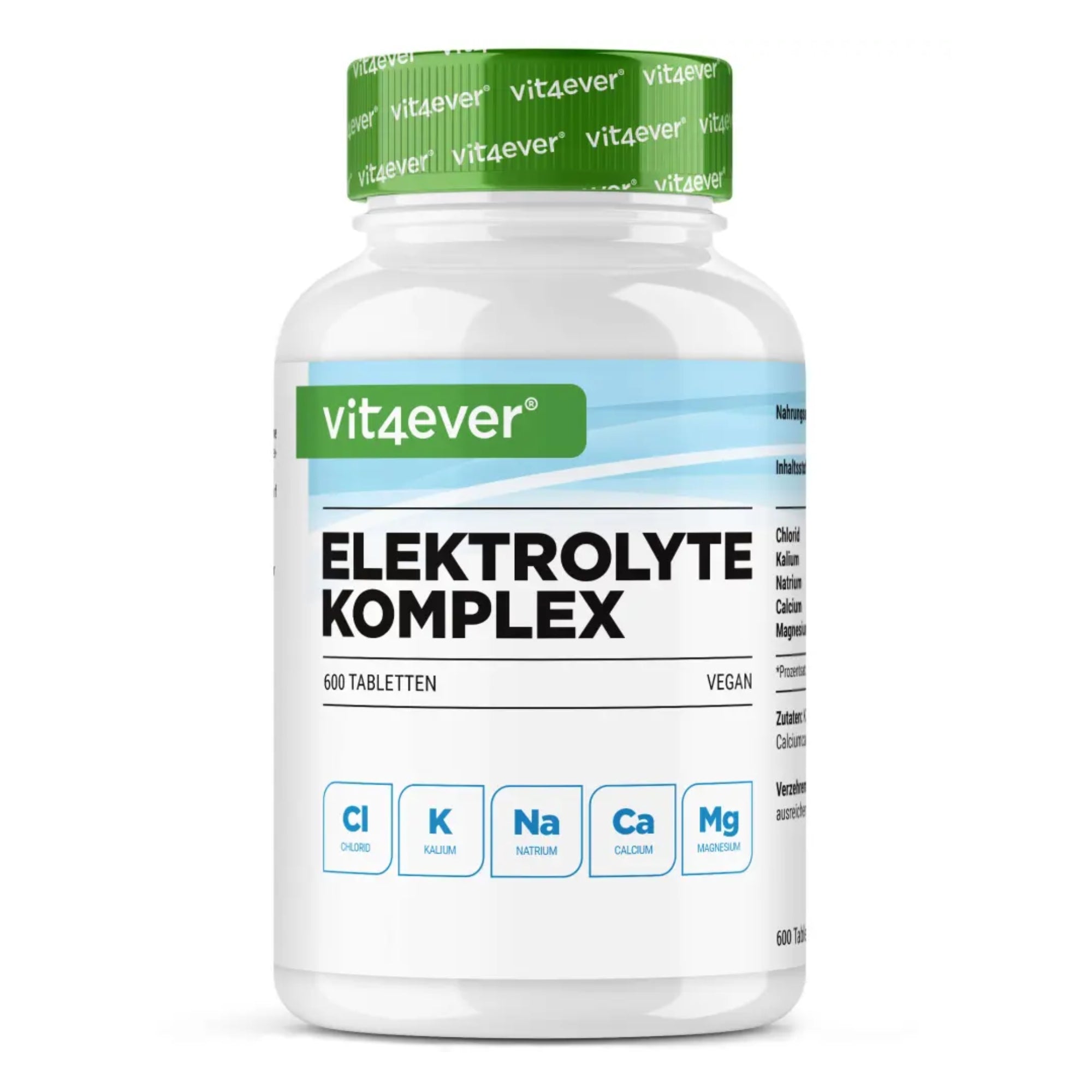 Vit4ever Complesso di Elettroliti 600 compresse