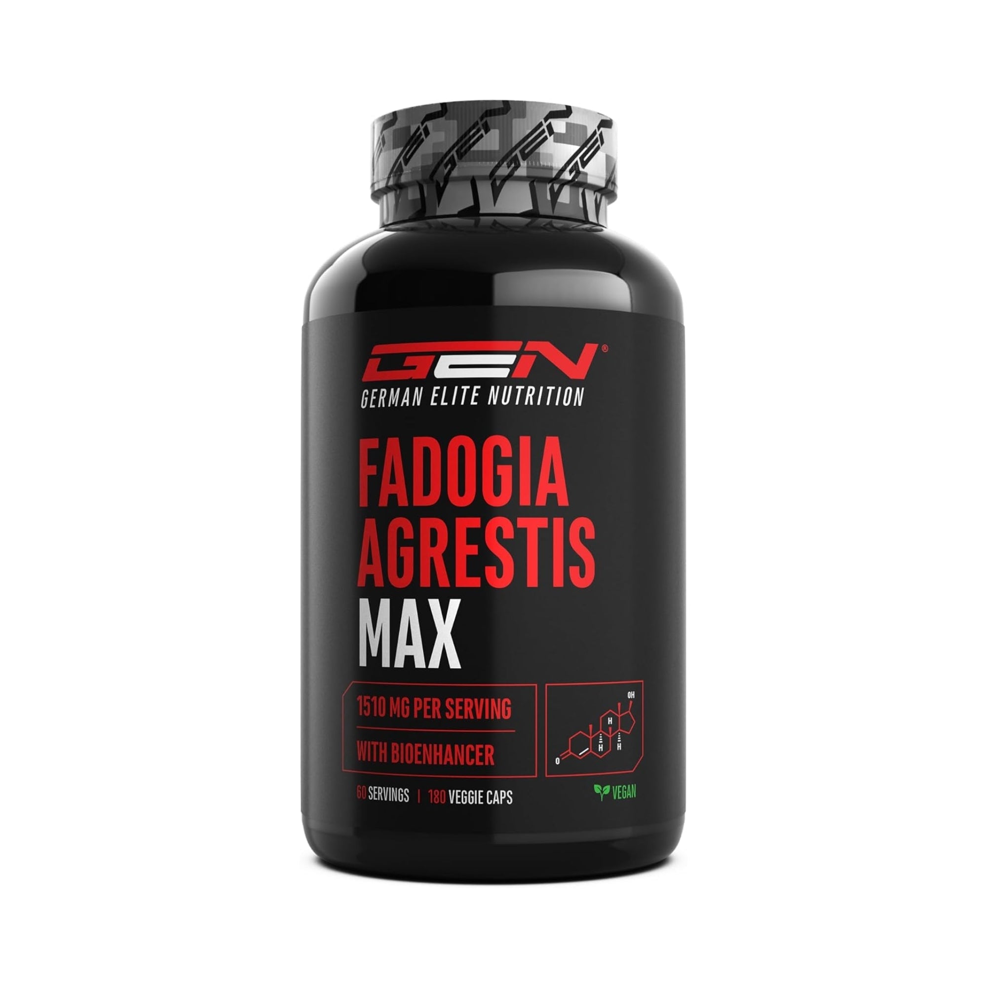 Fadogia Agrestis 10:1 Estratto | 180 capsule | German Elite Nutrition