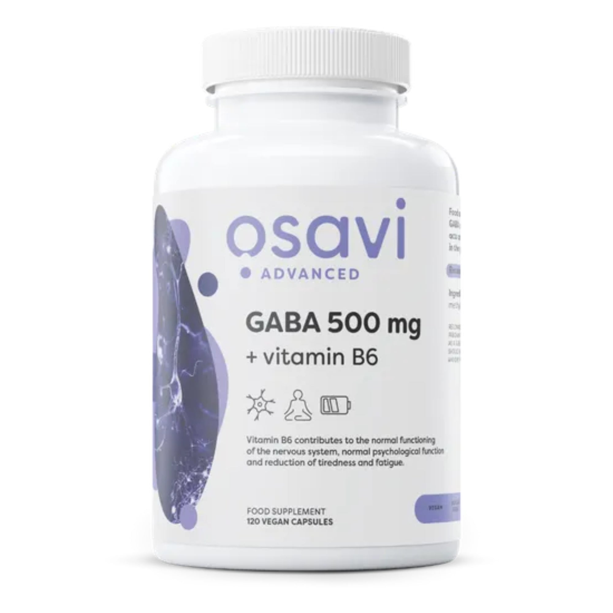 Osavi GABA 500mg con vitamina B6 - 120 capsule vegane integratore di amminoacidi | acquista in Italia