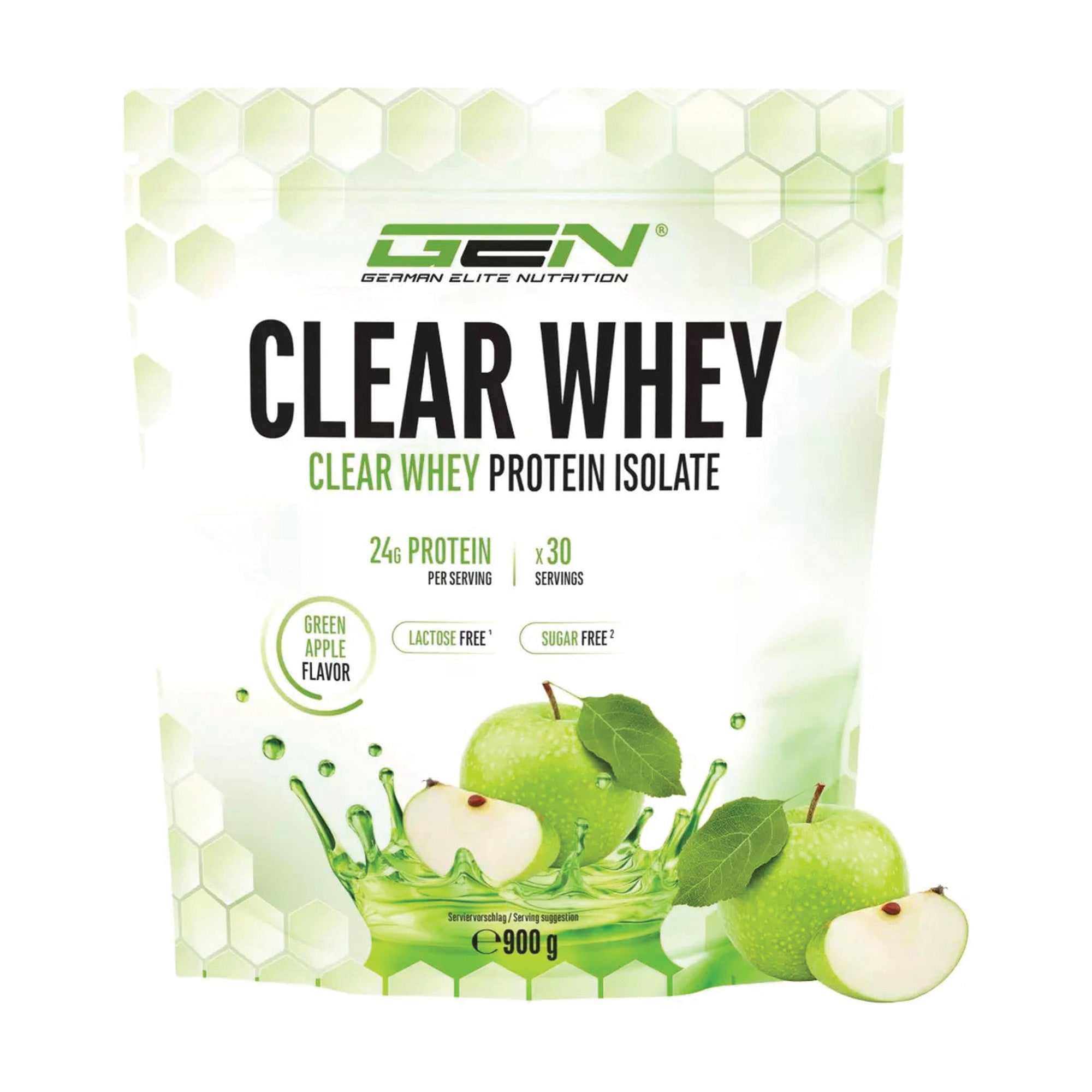 Clear Whey Protein Isolate Mela | 900 g | German Elite Nutrition