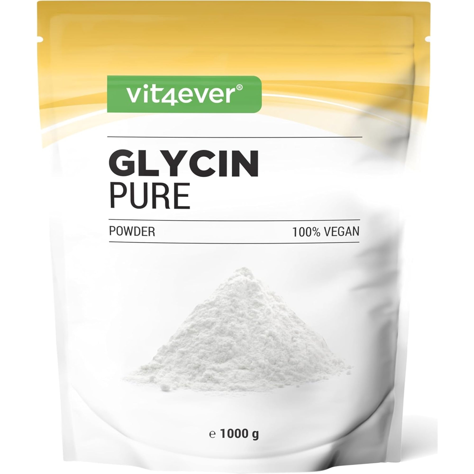 Glicina in Polvere 100% Pura | 1100 g | Vit4ever